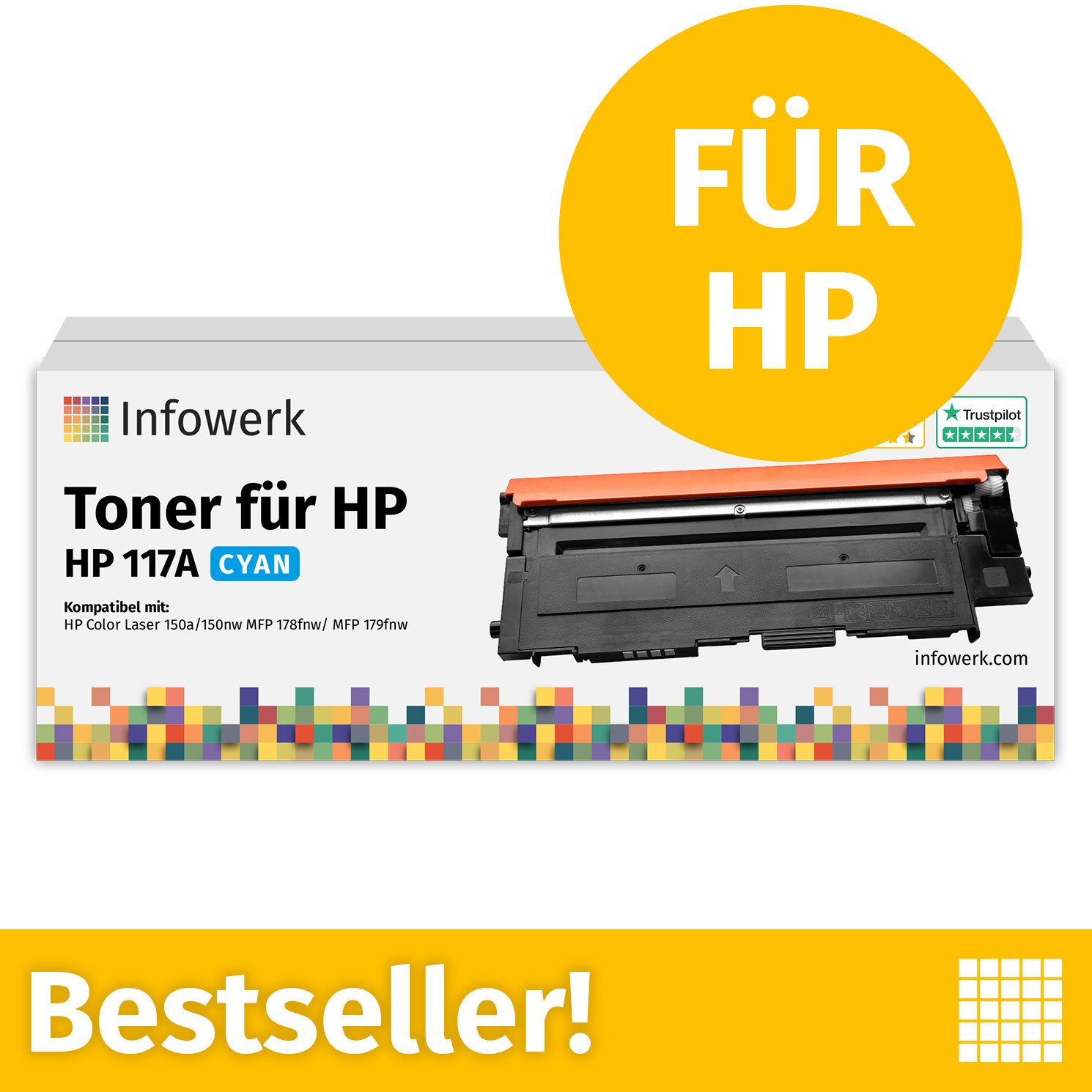 Infowerk Tonerpatrone, (8-St)