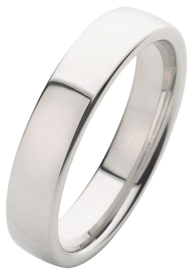 Firetti Trauring Schmuck Geschenk Hochzeit Ehering Trauring "LIEBE", Made in Germany - wahlweise mit oder ohne Zirkonia (synth)