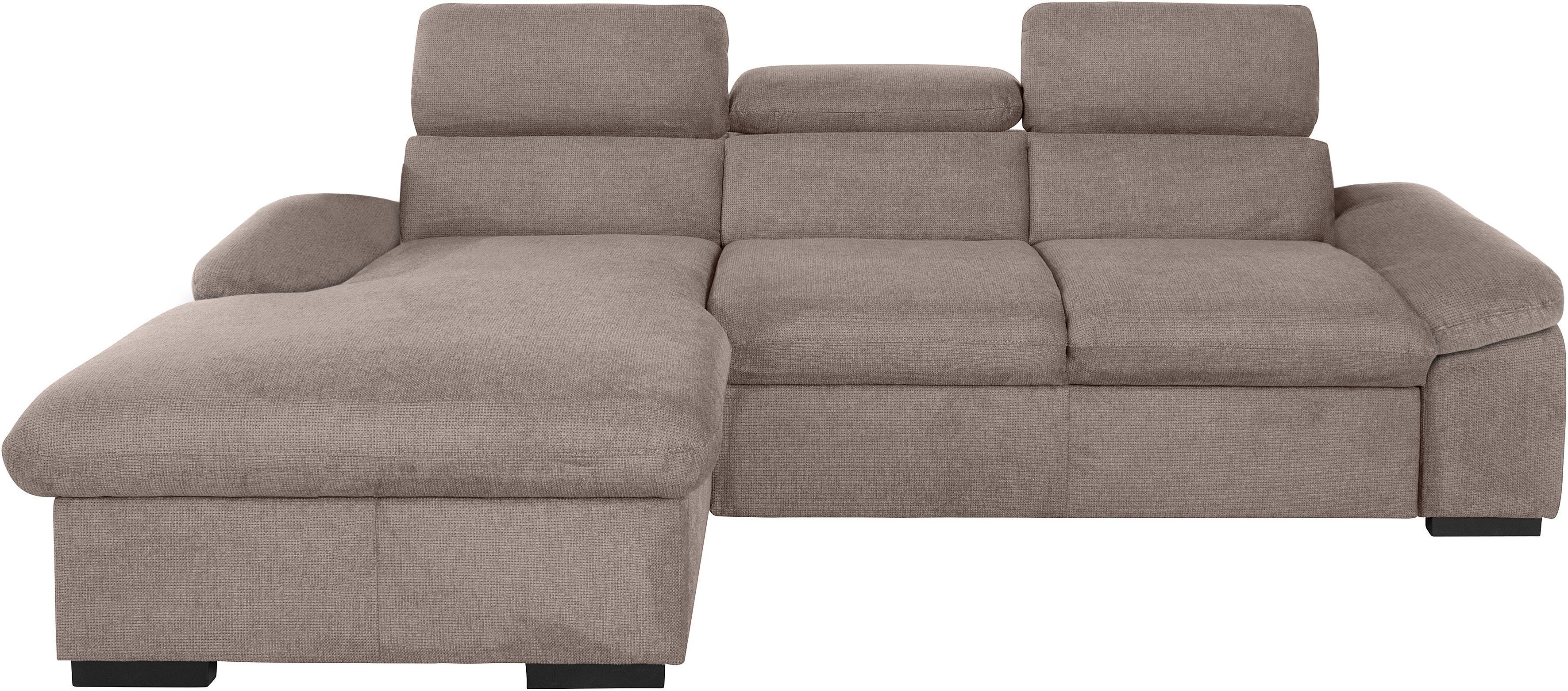 COTTA Ecksofa Lola L-Form mit Kopfteilfunktion günstig online kaufen