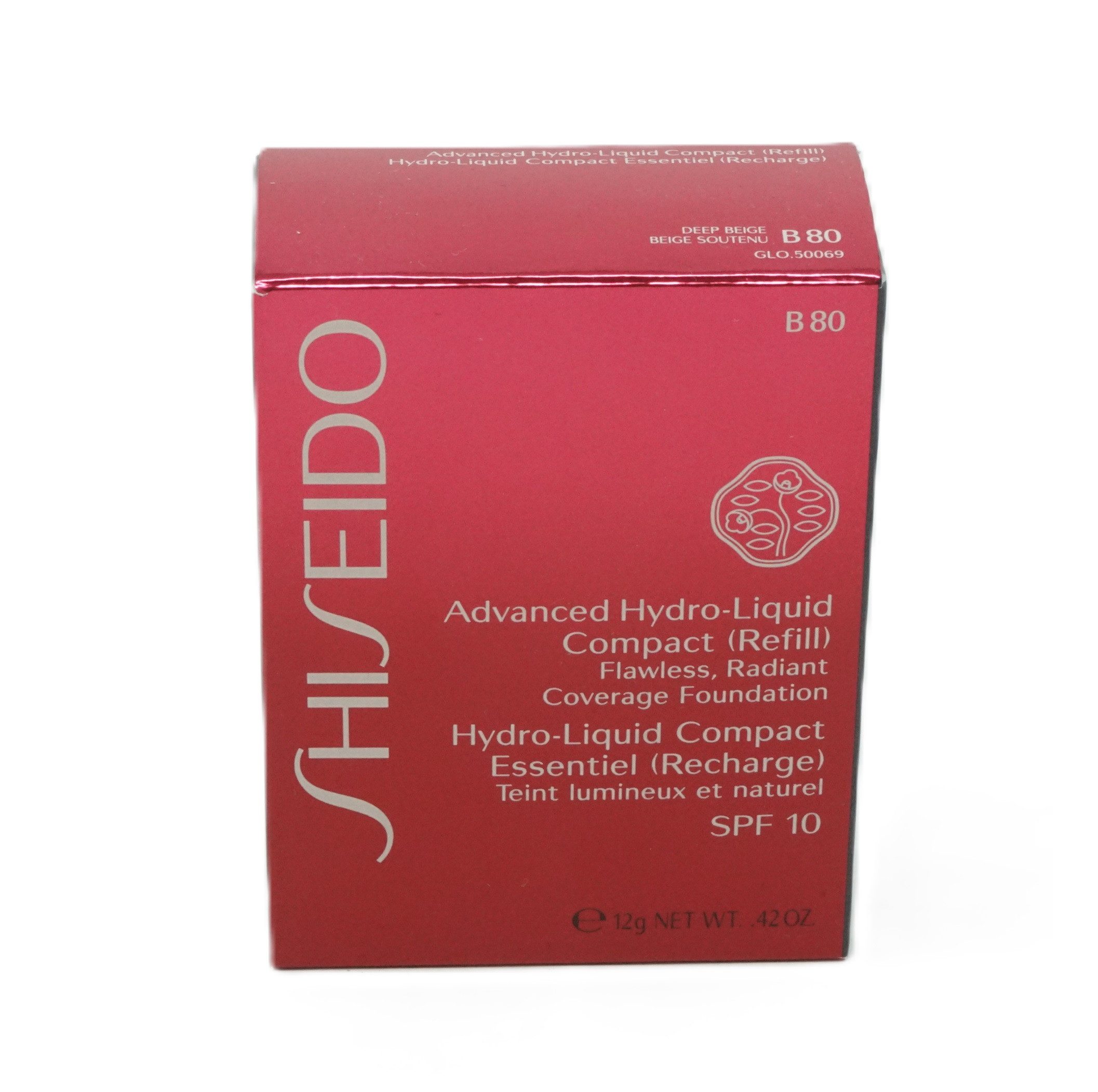 Foundation Shiseido Refill Foundation SPF10 12g Deep Beige B80