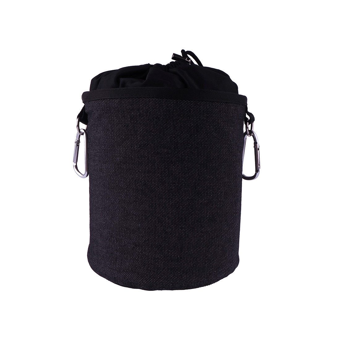 trendfinding Wäscheklammern Wäscheklammerbeutel aus Baumwolle-Denim/Denim mit zwei Karabinerhaken, Auf links Waschbar bei 40 Grad/bügelbar, Trockner auf niedriger Stufe