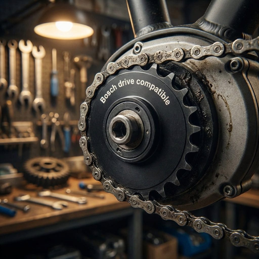 Kettenschaltung Stronglight E-Bike Ritzel 16 Zähne - optimales Kettenblatt für Bosch G