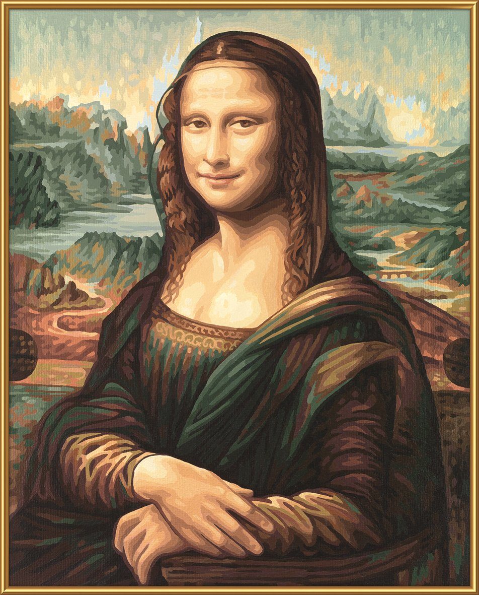 Schipper Malen nach Zahlen Meisterklasse Premium - Mona Lisa, Made in Germany