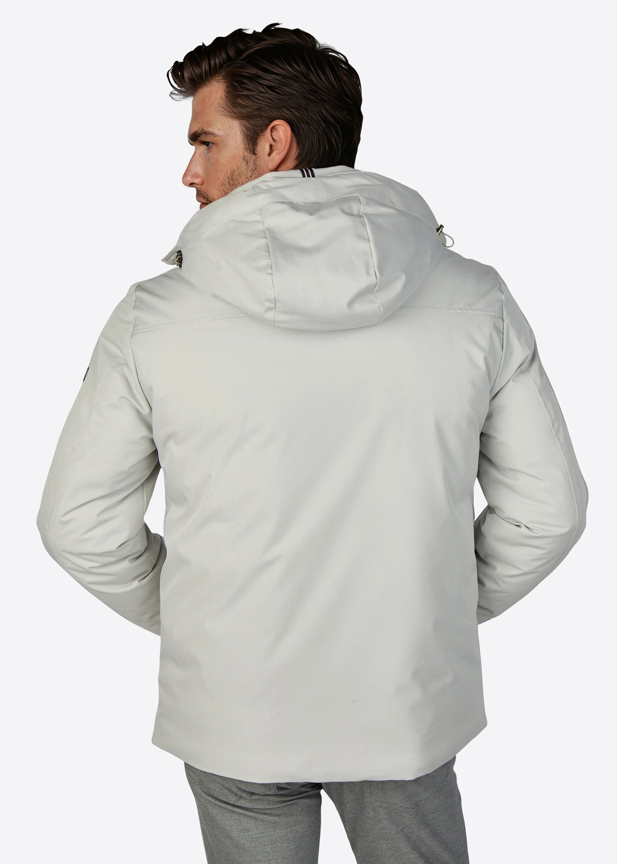 Pierre Cardin Winterjacke (1-St) mit Kapuze