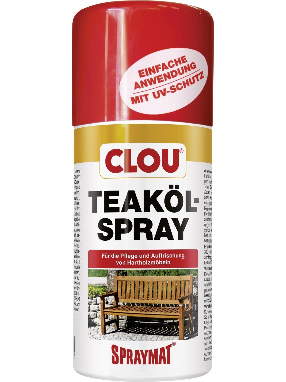 CLOU Hartholzöl Clou Teaköl-Spray 300 ml