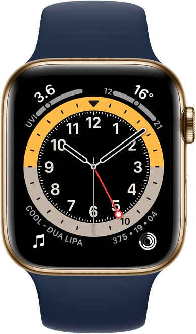 Apple Watch Series 6 Smartwatch (Watch OS), inkl. Ladestation (magnetisches Ladekabel)