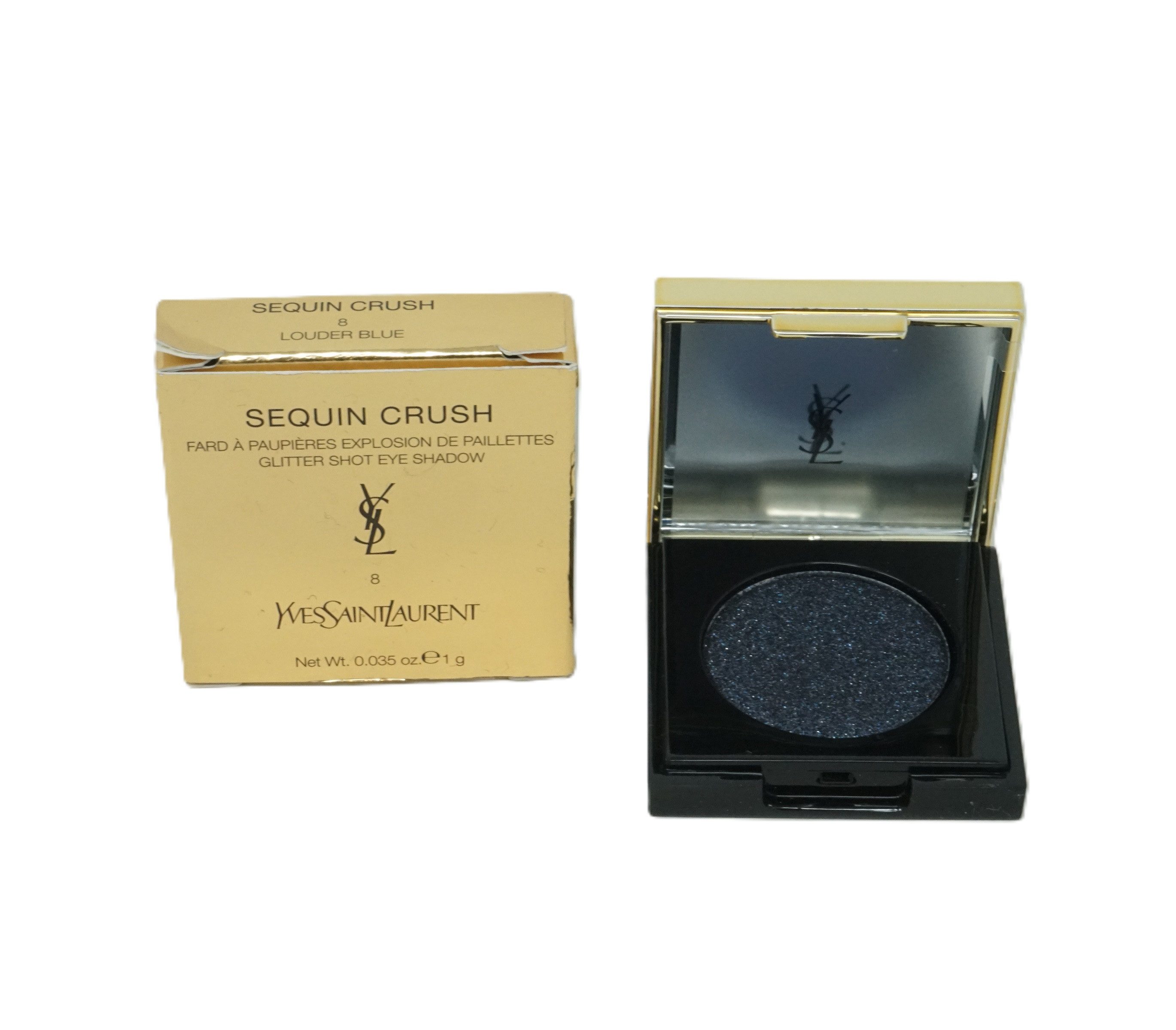 Lidschatten Yves Saint Laurent Shot Eye Shadow Lidschatten 1g Louder Blue 8