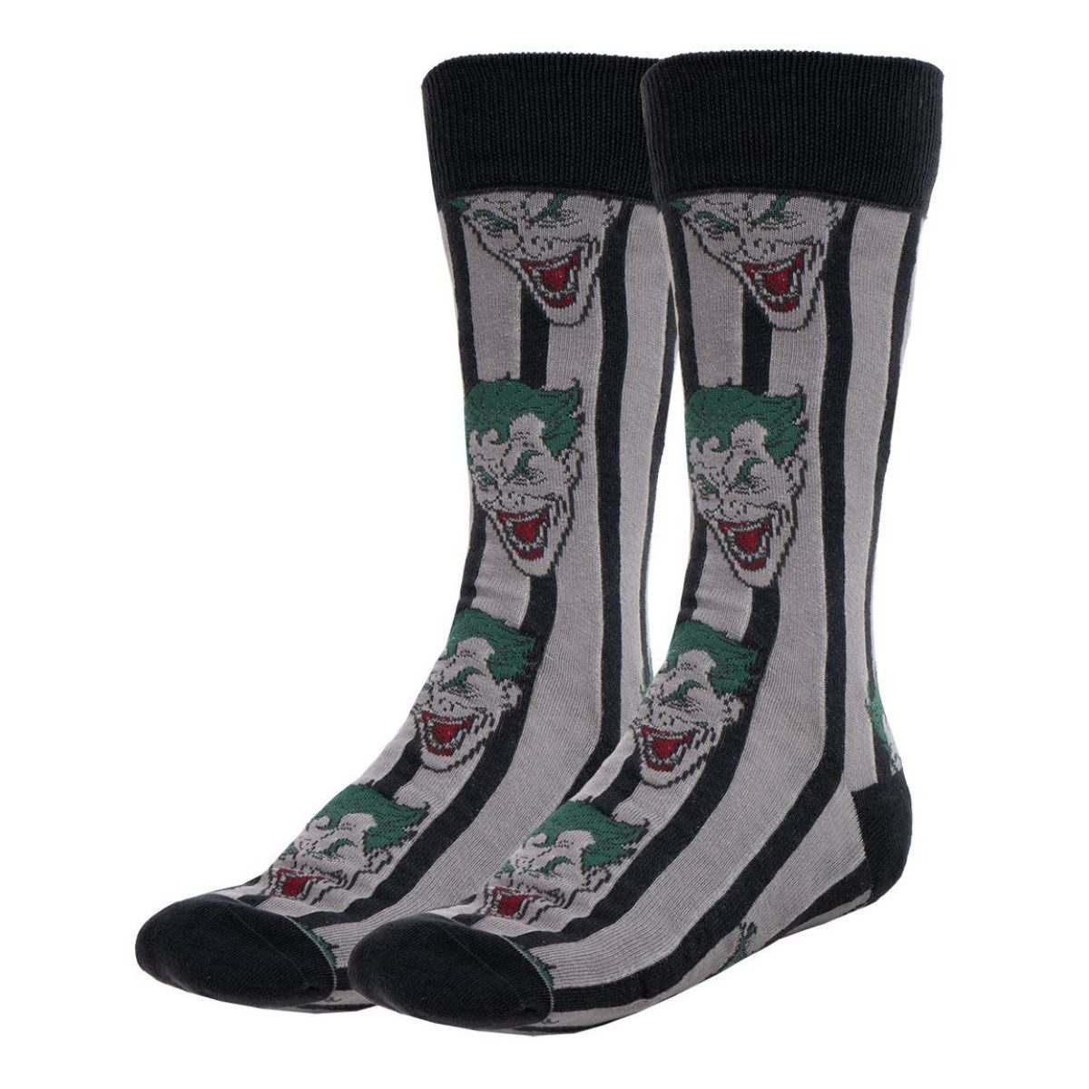Cerda Socken Batman Joker Strümpfe Männer Baumwoll-Mix Socken 3 Stück Größe 38/45