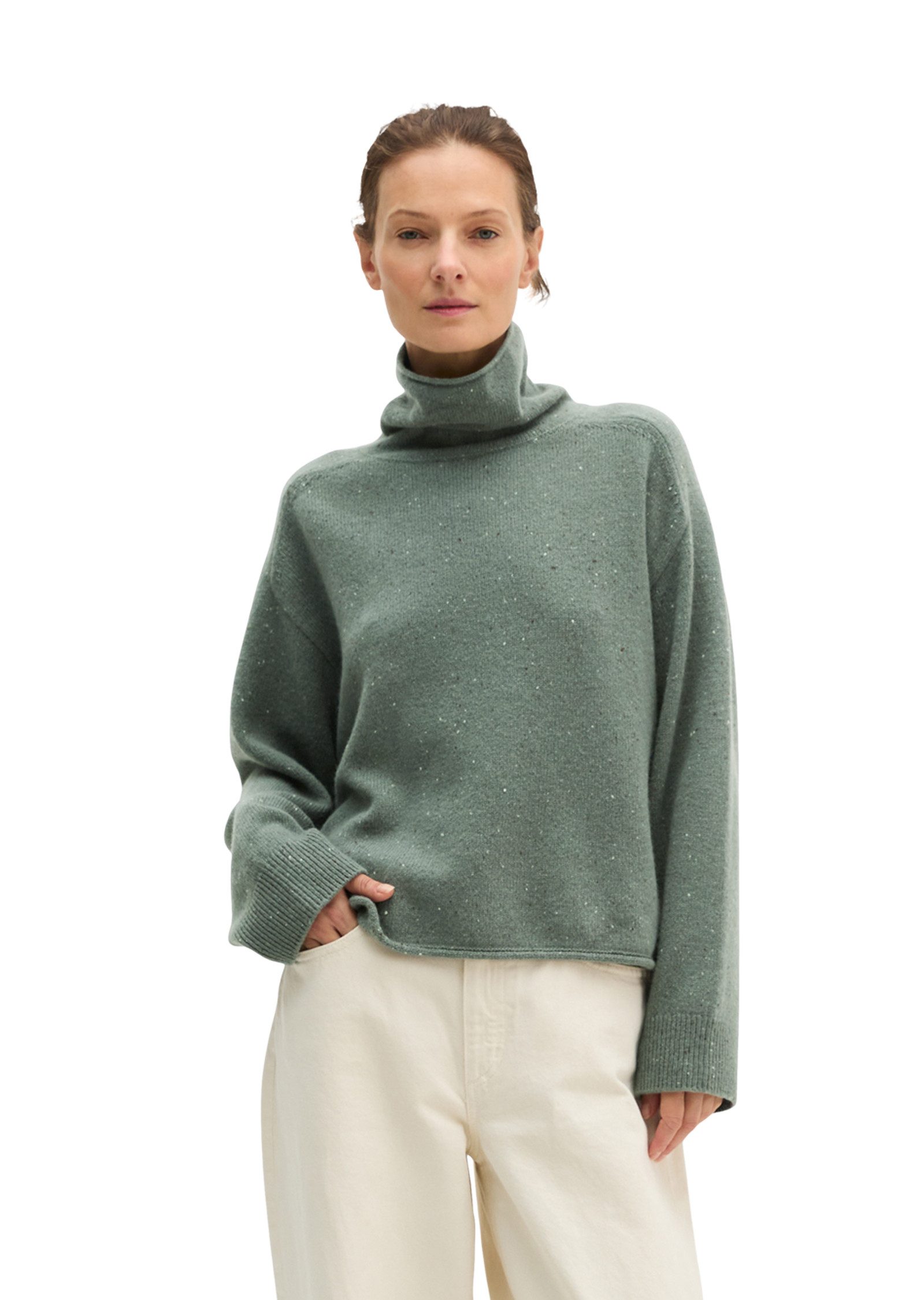 Marc O'Polo Strickpullover aus Schurwolle-Mix