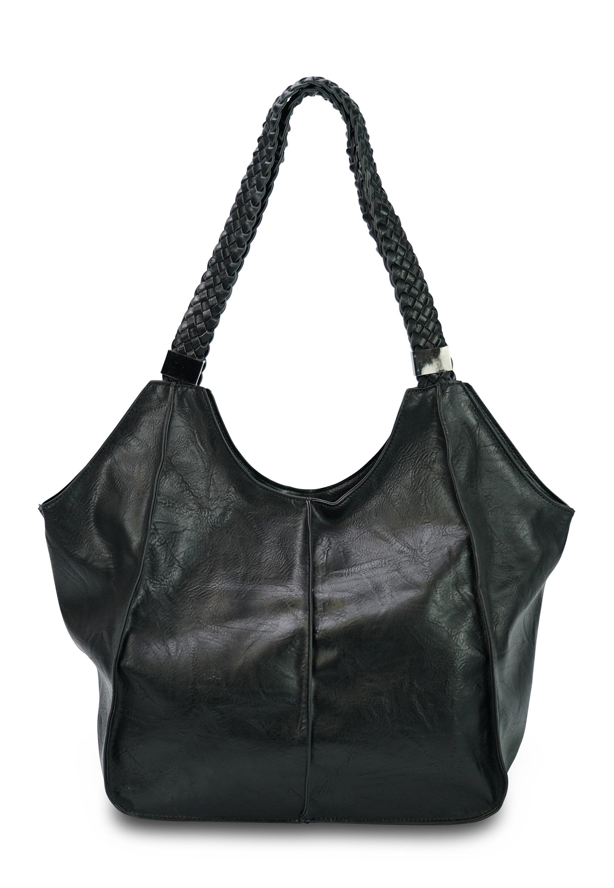 Harpa Schultertasche ZOELLA, geflochtene Henkel