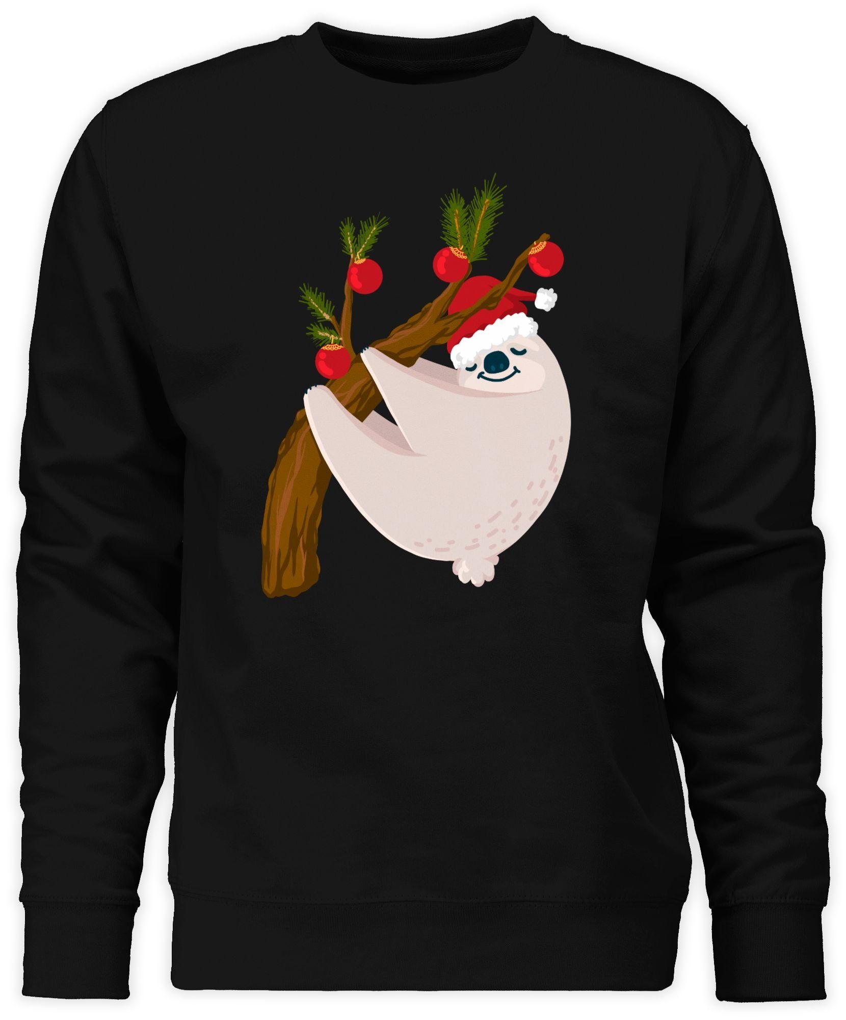 Shirtracer Sweatshirt Faultier Weihnachten (1-tlg) Weihachten günstig online kaufen
