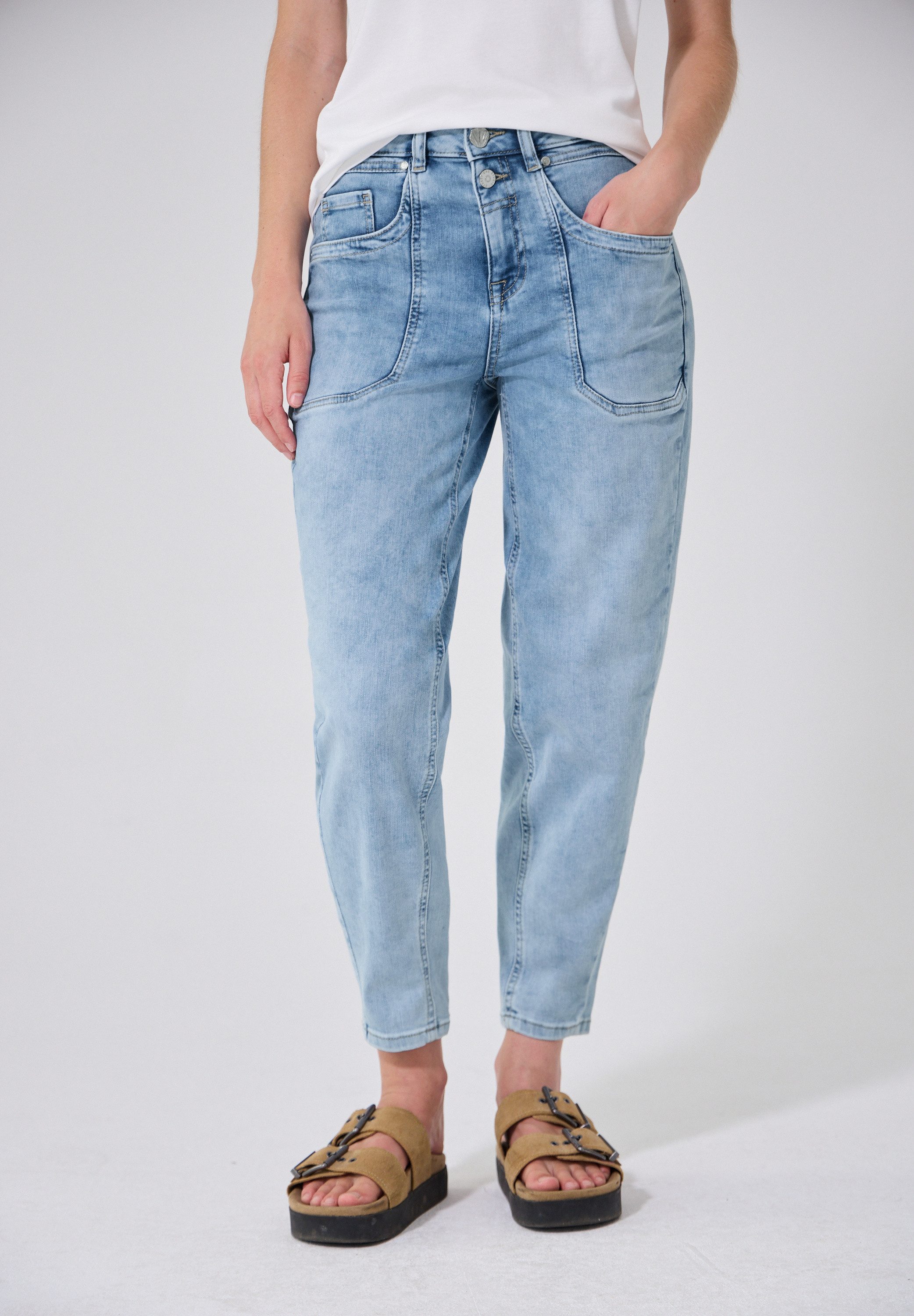 STREET ONE STUDIO Loose-fit-Jeans im Loose Fit