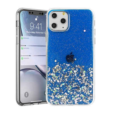 OTB Handyhülle Handyhülle Bling Glitzer Hülle Silikon Case Schutz