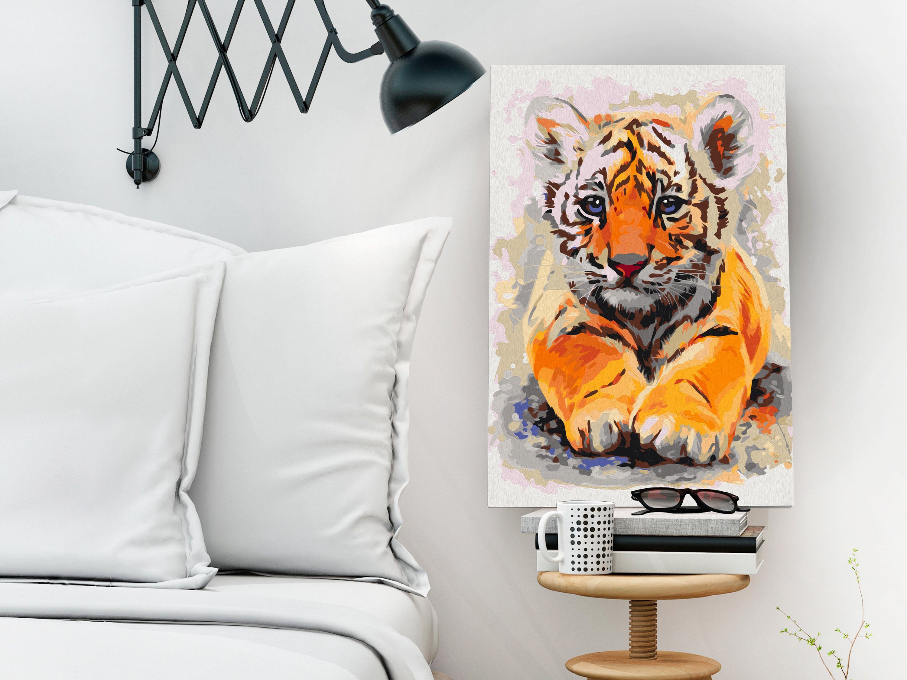 Thumbnail - Artgeist Malen nach Zahlen Tiger-Baby