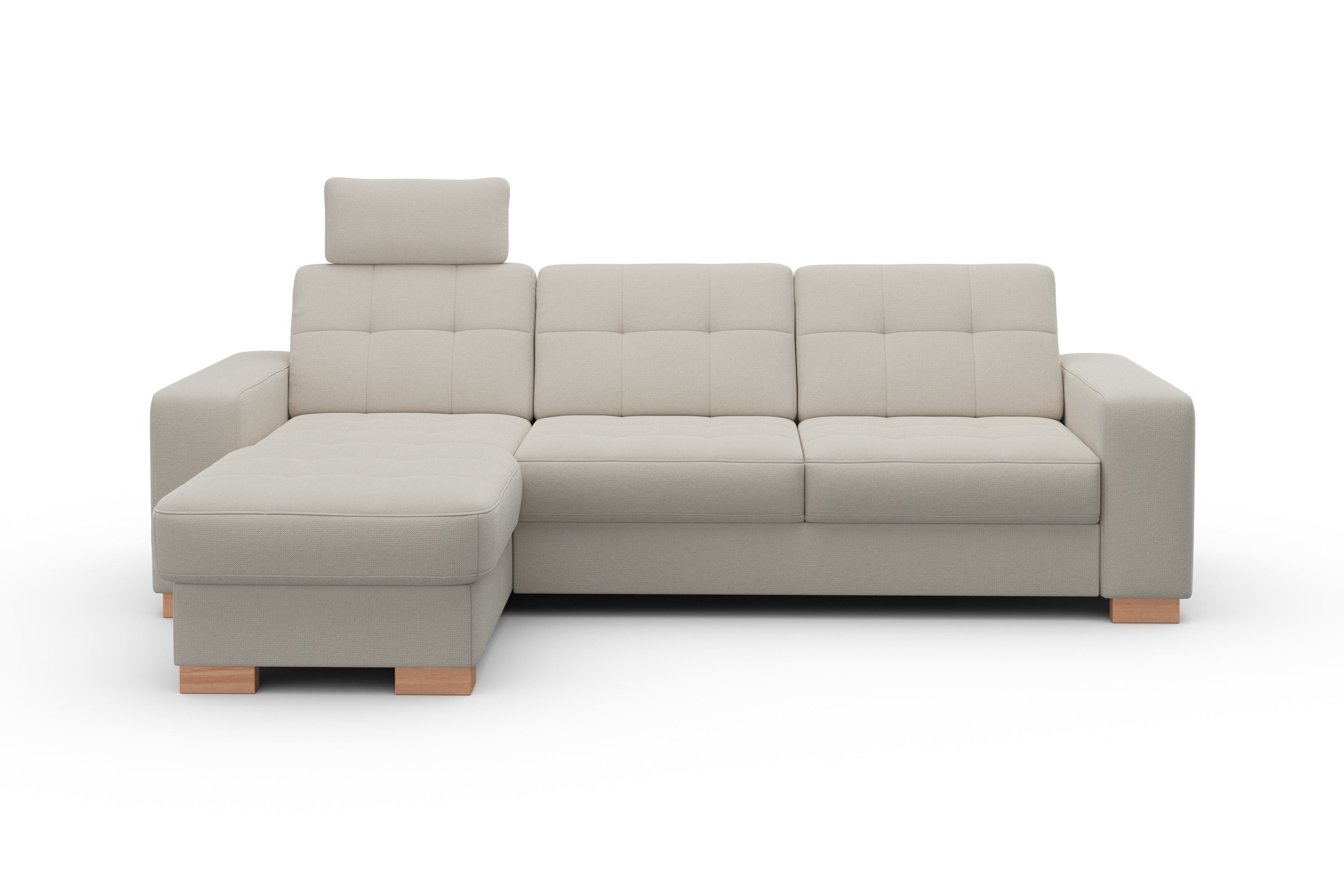 sit&more Ecksofa Quincy L-Form, wahlweise mit Bettfunktion und Bettkasten. Reduzierter Preis € 1.350,89. Unverbindliche Preisempfehlung € 2.279,00