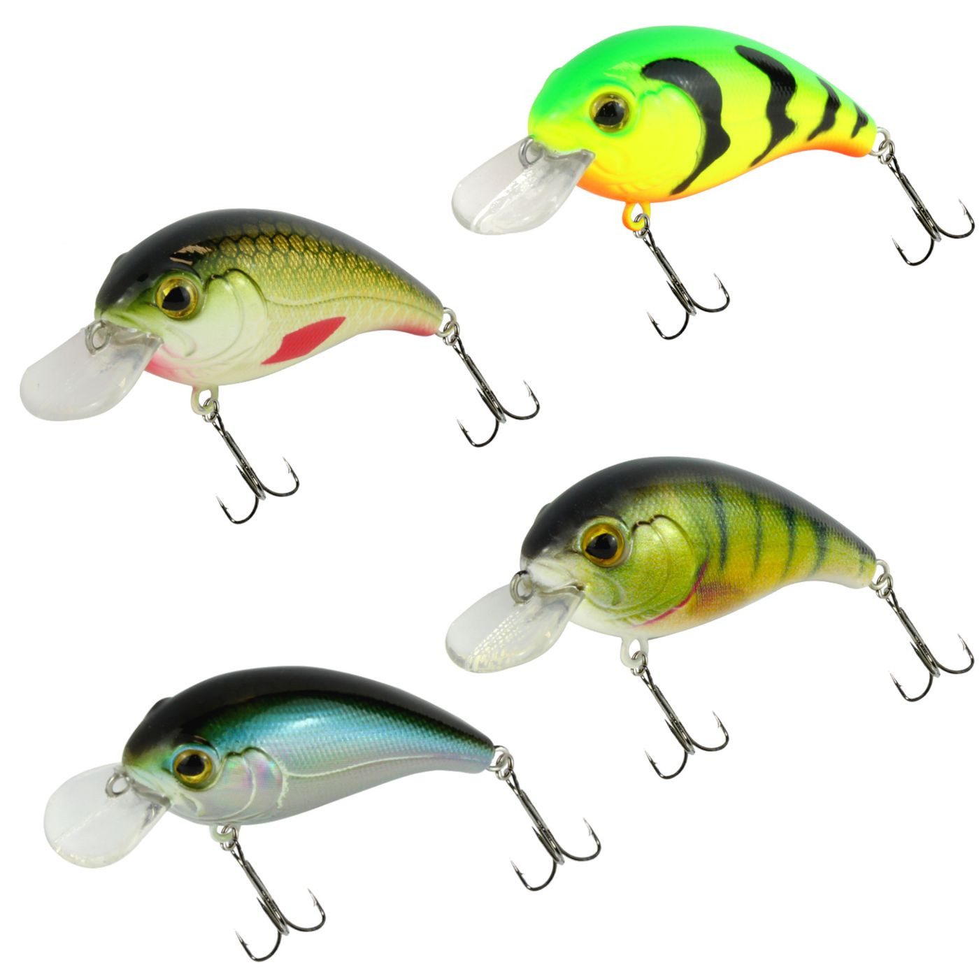 Seika Pro Kunstköder 4 Seika Pro Wobbler Osaka 4,5cm 5g - Köder Set