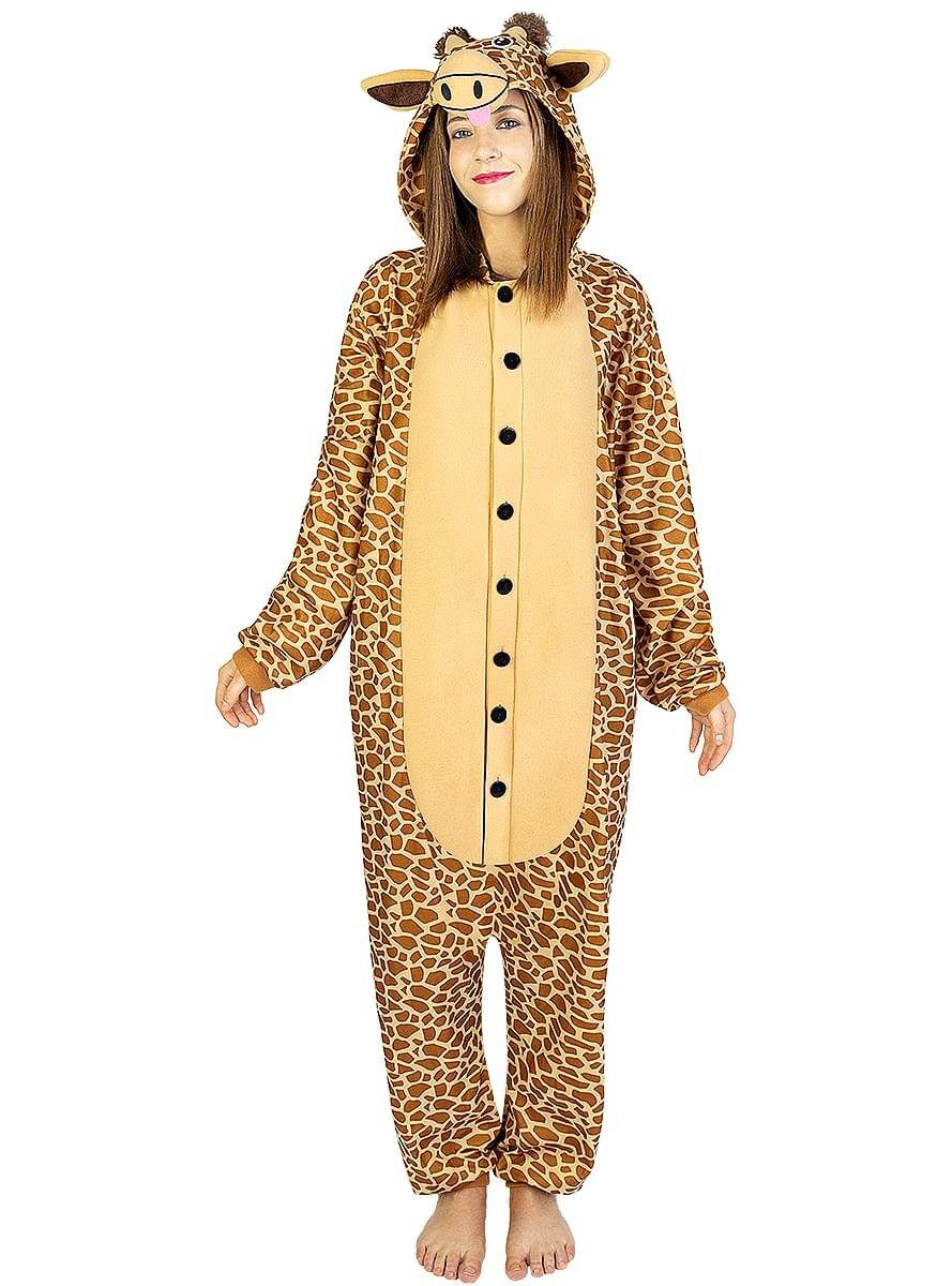 Funidelia Kostüm Giraffen Onesie Kostüm, Gemütlicher Overall für Savannen-B günstig online kaufen