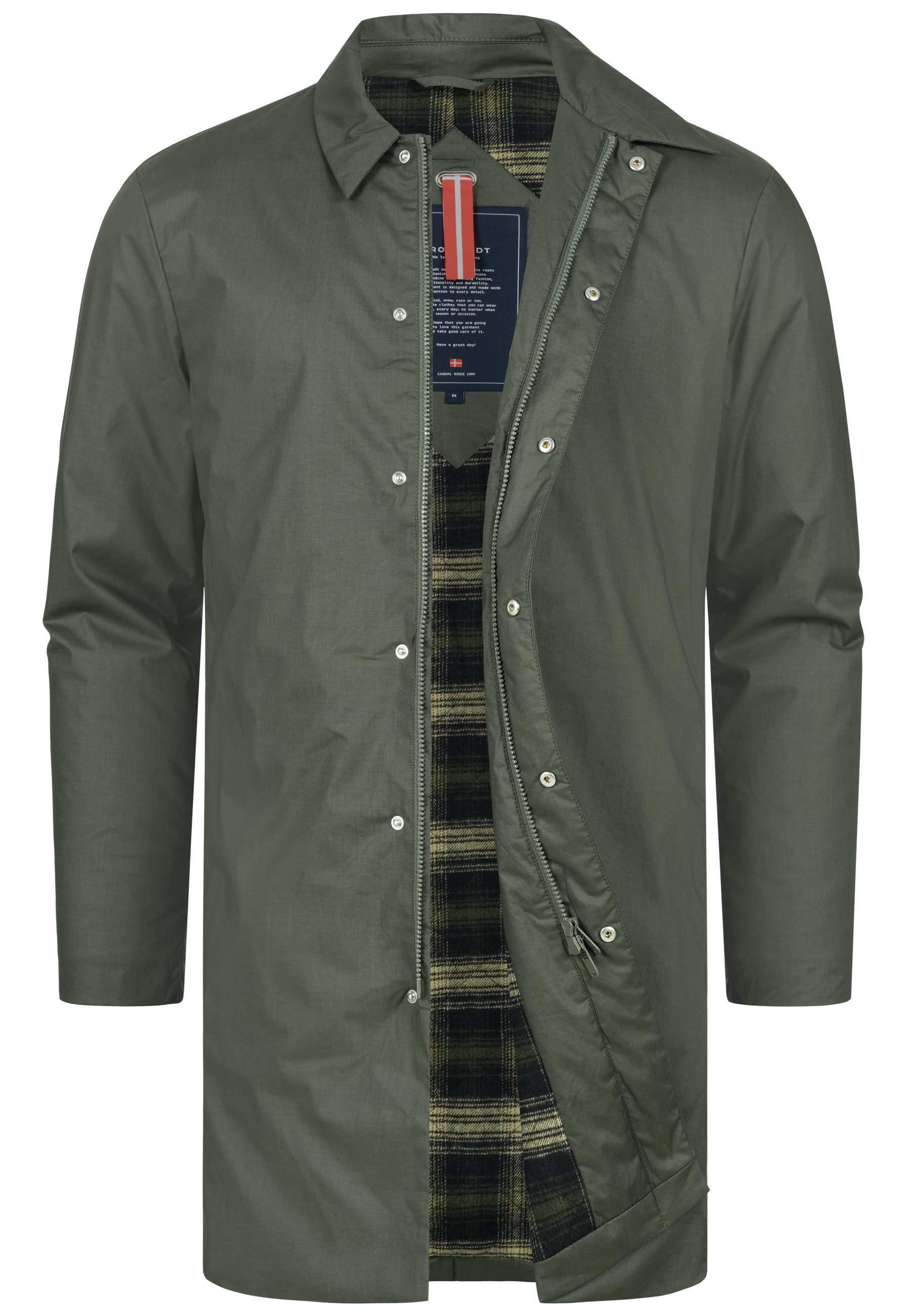 Kronstadt Wollmantel Herren KSCane Winter Mantel Herrenmantel mit verdeckte günstig online kaufen