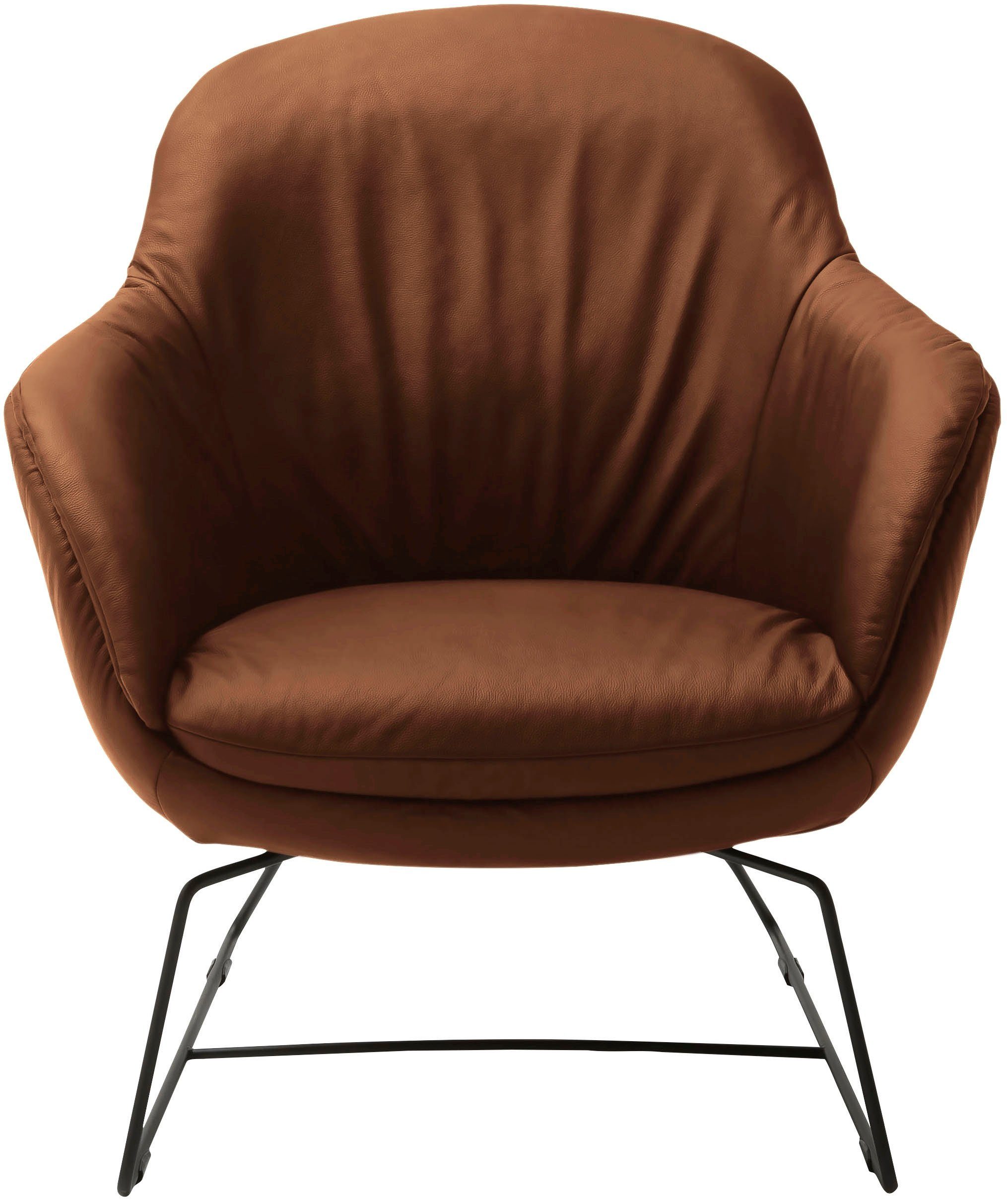 SCHÖNER WOHNEN-Kollektion Sessel Glove Loungesessel mit tollem Sitzkomfort, zeitlos und edel, bequem, Cocktailsessel mit elegantem Untergestell