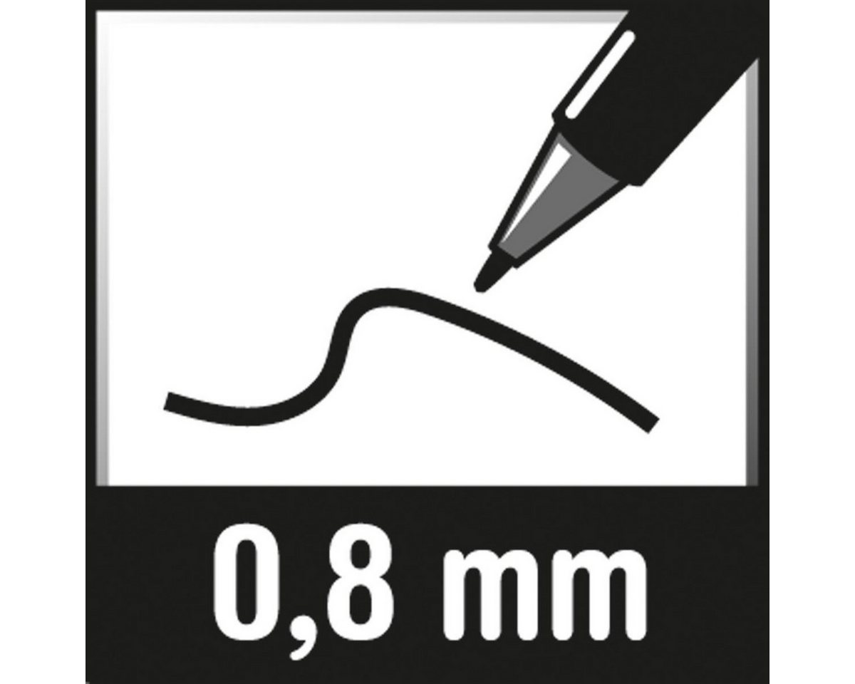 Thumbnail - PILOT Permanentmarker PILOT Permanent-Marker "Twin Marker", extra fein, blau