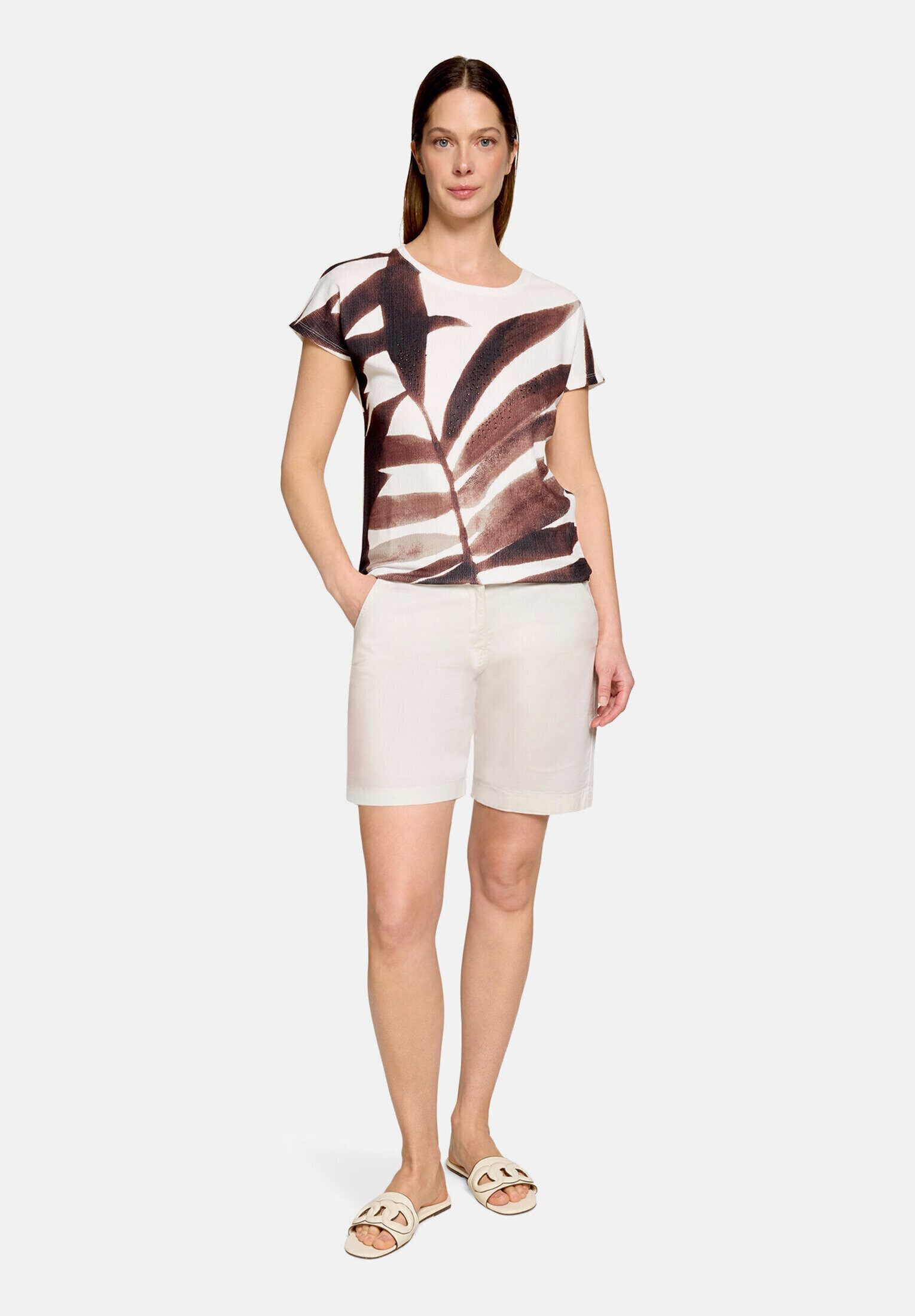 Betty Barclay Kurzarmshirt Damen mit U-Boot-Ausschnitt (1-tlg)