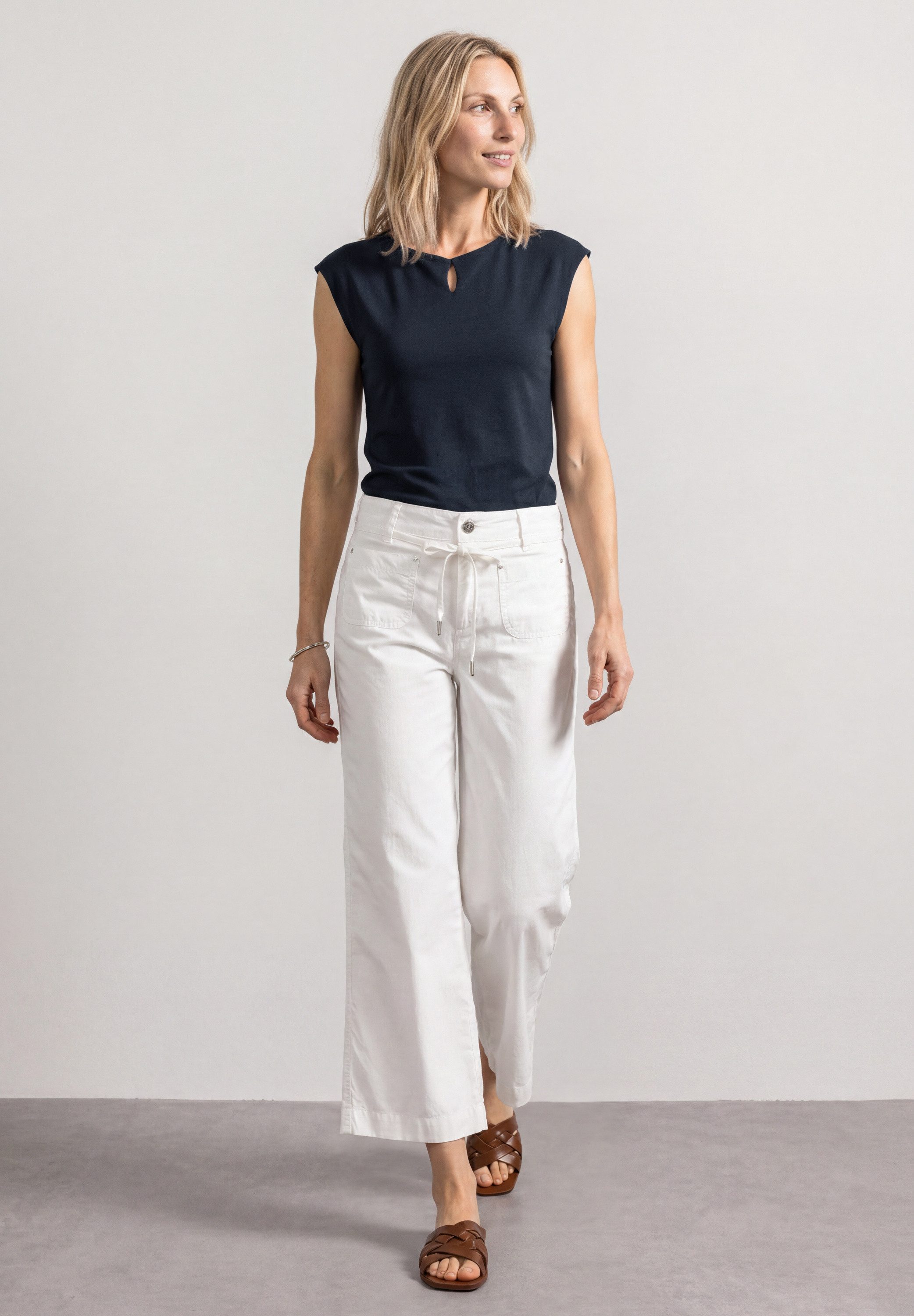 STREET ONE T-Shirt mit Cut-Out Detail