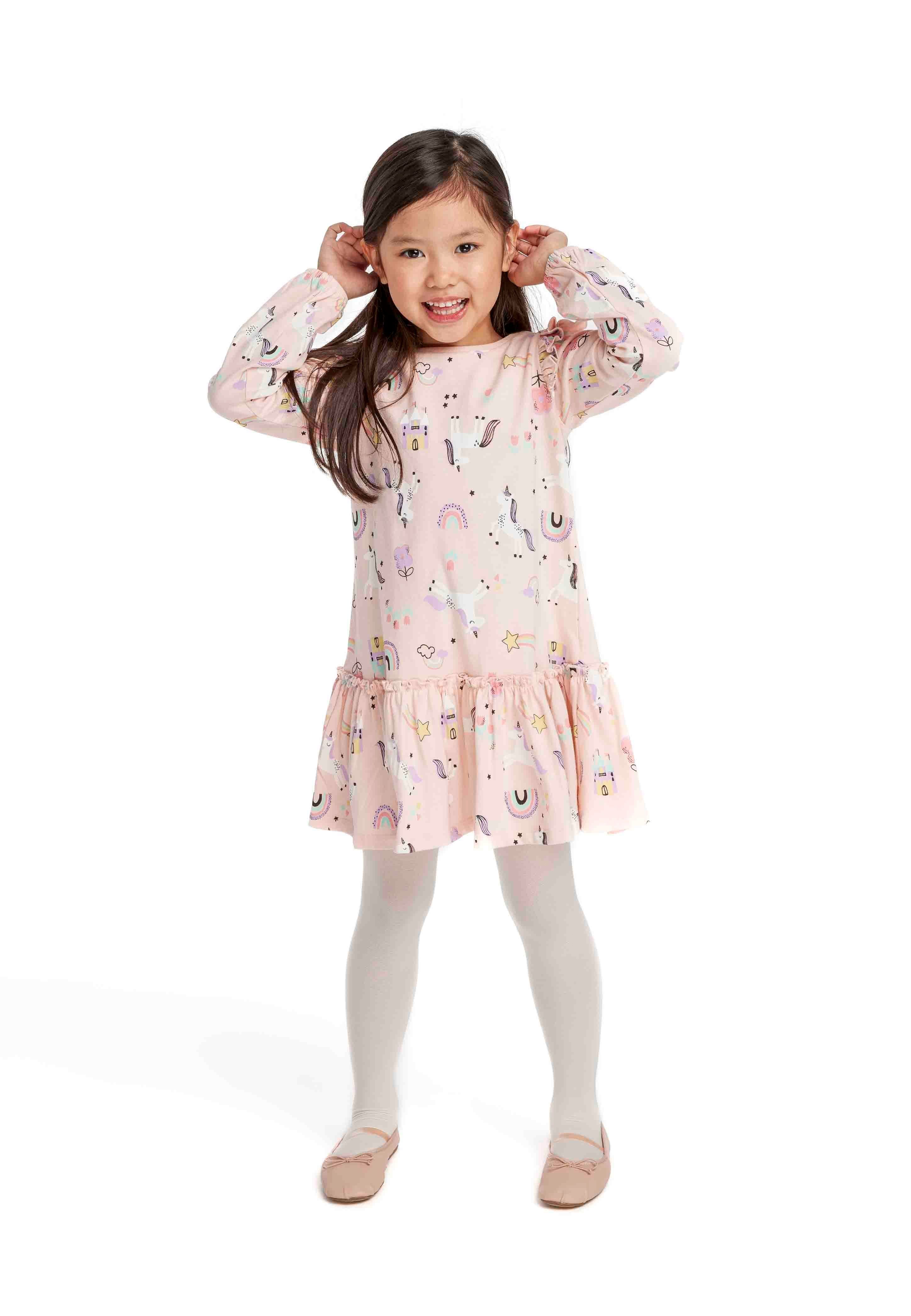 (12m-8y) All-Over Rot Jerseykleid MINOTI Print mit