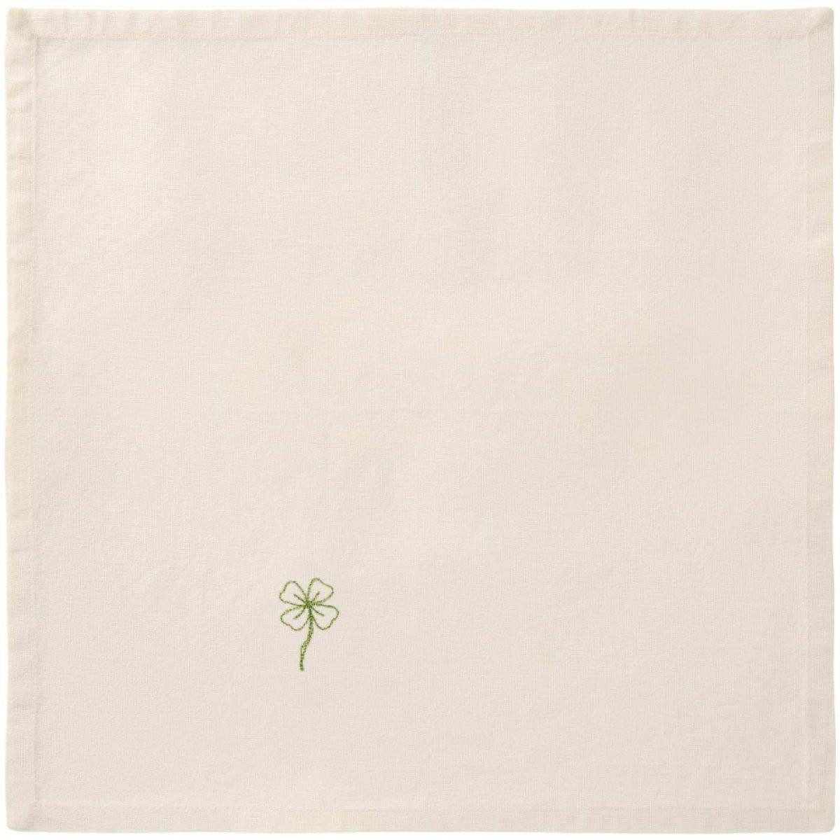 Ib Laursen Stoffserviette Ib Laursen Stoffserviette Flora Kleeblatt (40x40cm)