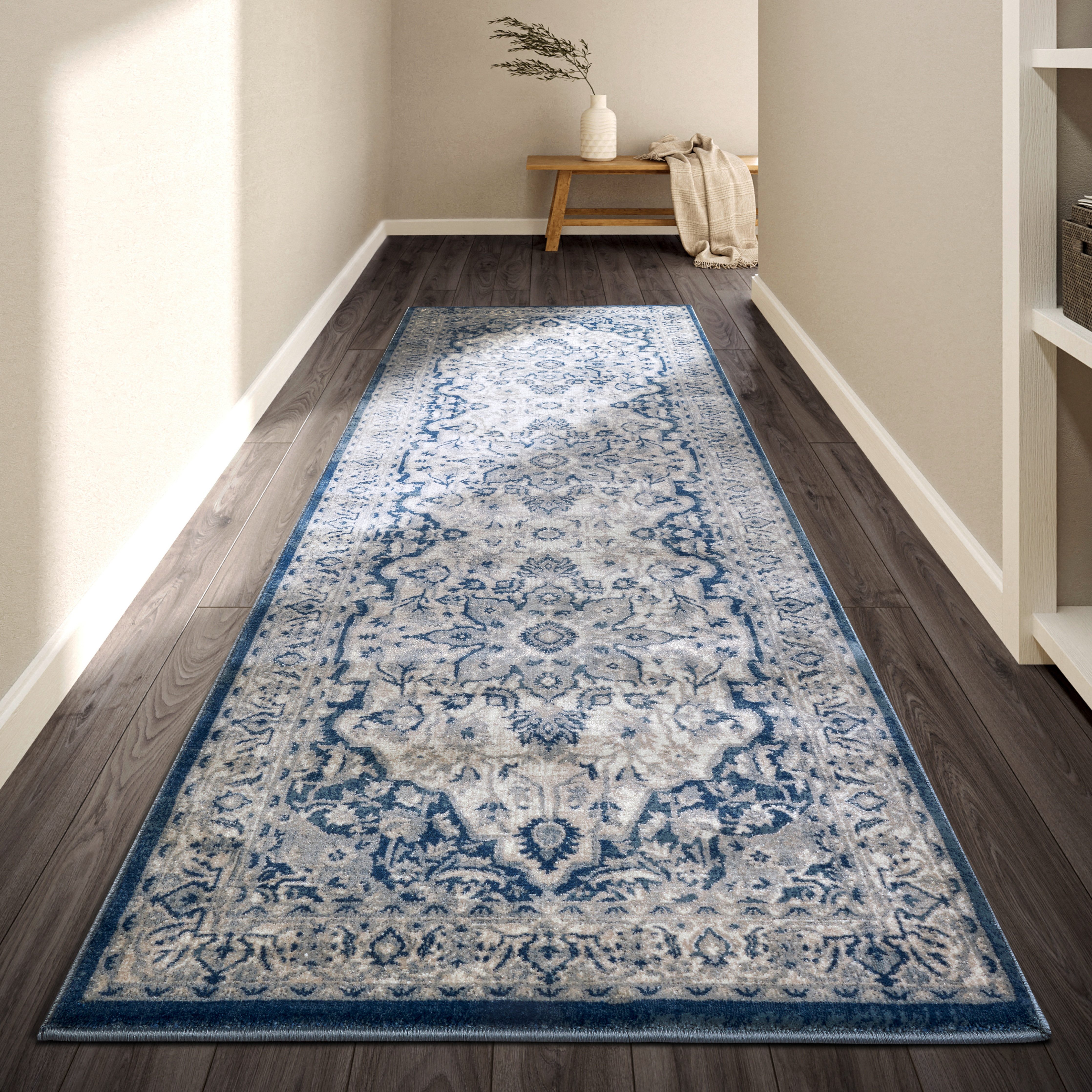 Villeroy & Boch Teppich Gabrielle, rechteckig, Höhe: 11 mm, Orientalisch, Wohnzimmer, Schlafzimmer, Klassisch, Kurzflor, Weich