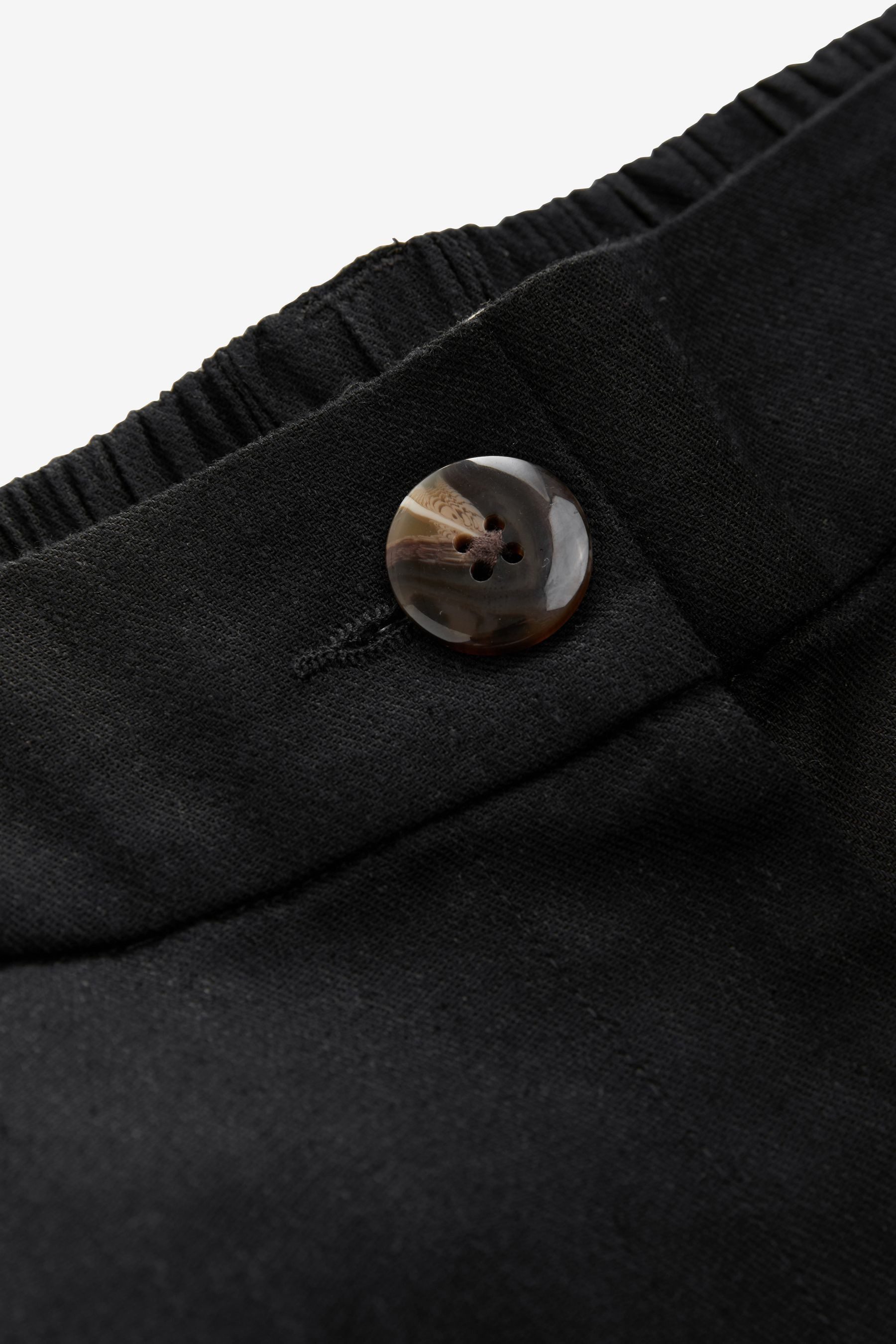 Next Dehnbund-Hose Hose mit Elastikbund, Barrel-Bein, günstig online kaufen