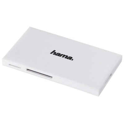 Hama USB-3.0-Multikartenleser, SD/microSD/CF/MS, Weiß (00181017) Speicherkarte