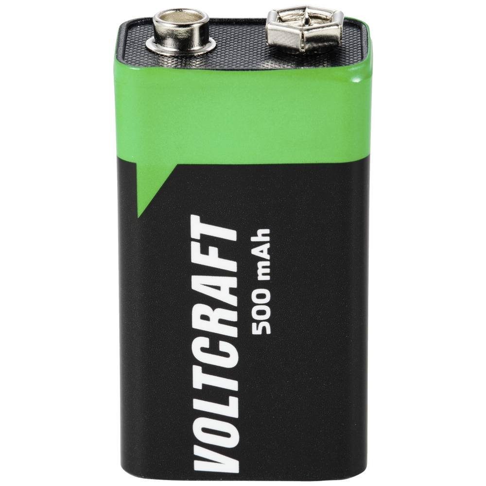 VOLTCRAFT LiIon 9 V Block-Akku VC-12714055 Akku