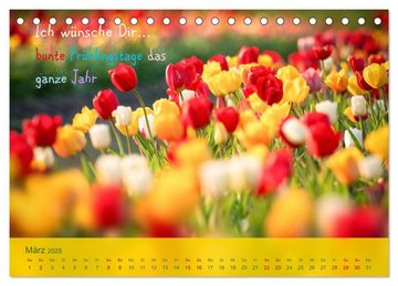 CALVENDO Wandkalender Wunschmonate (Tischkalender 2025 DIN A5 quer), CALVENDO Monatskalender