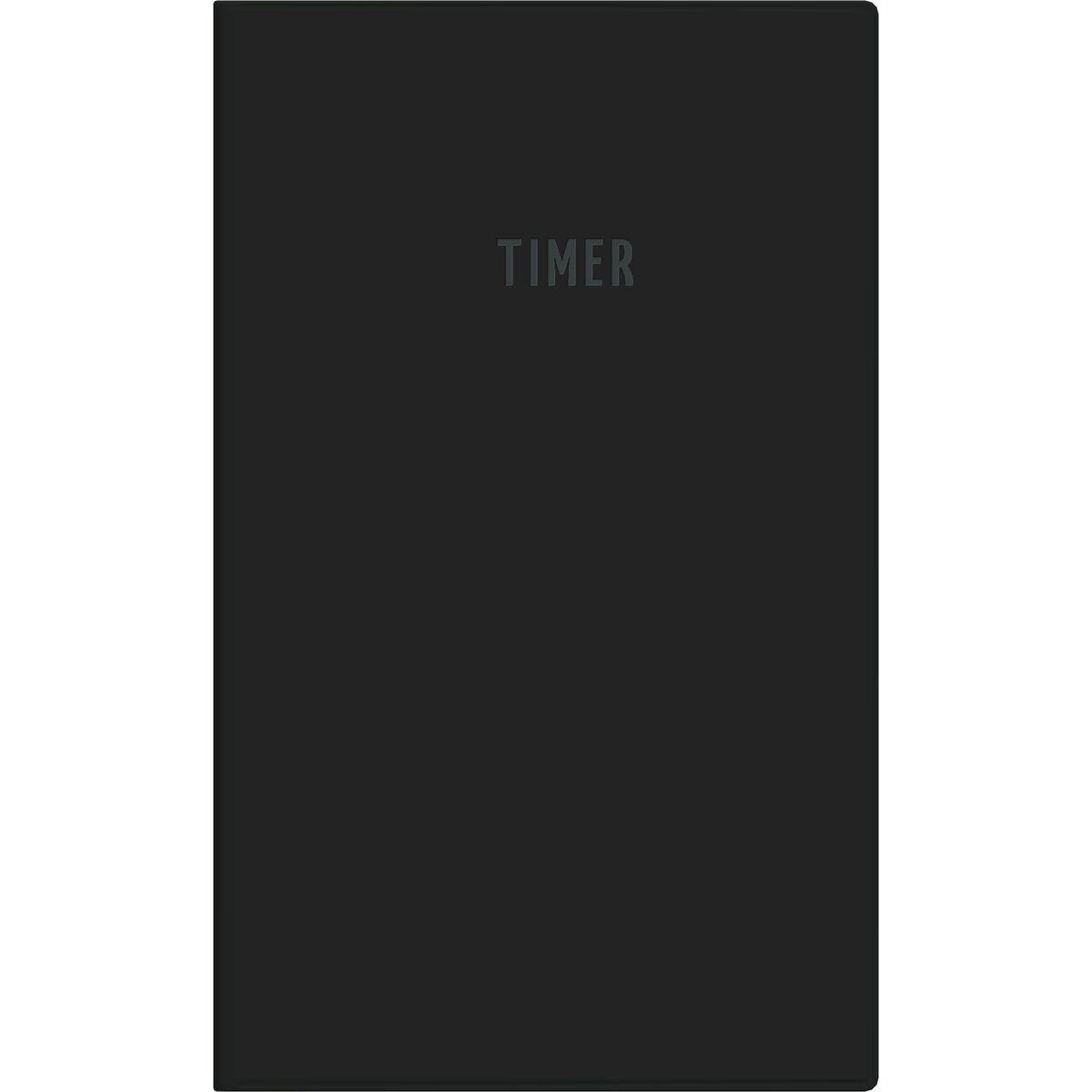 ZETTLER Taschenkalender Taschenplaner 520 9,5x16cm 1 Monat/2 Seiten schwarz 2027