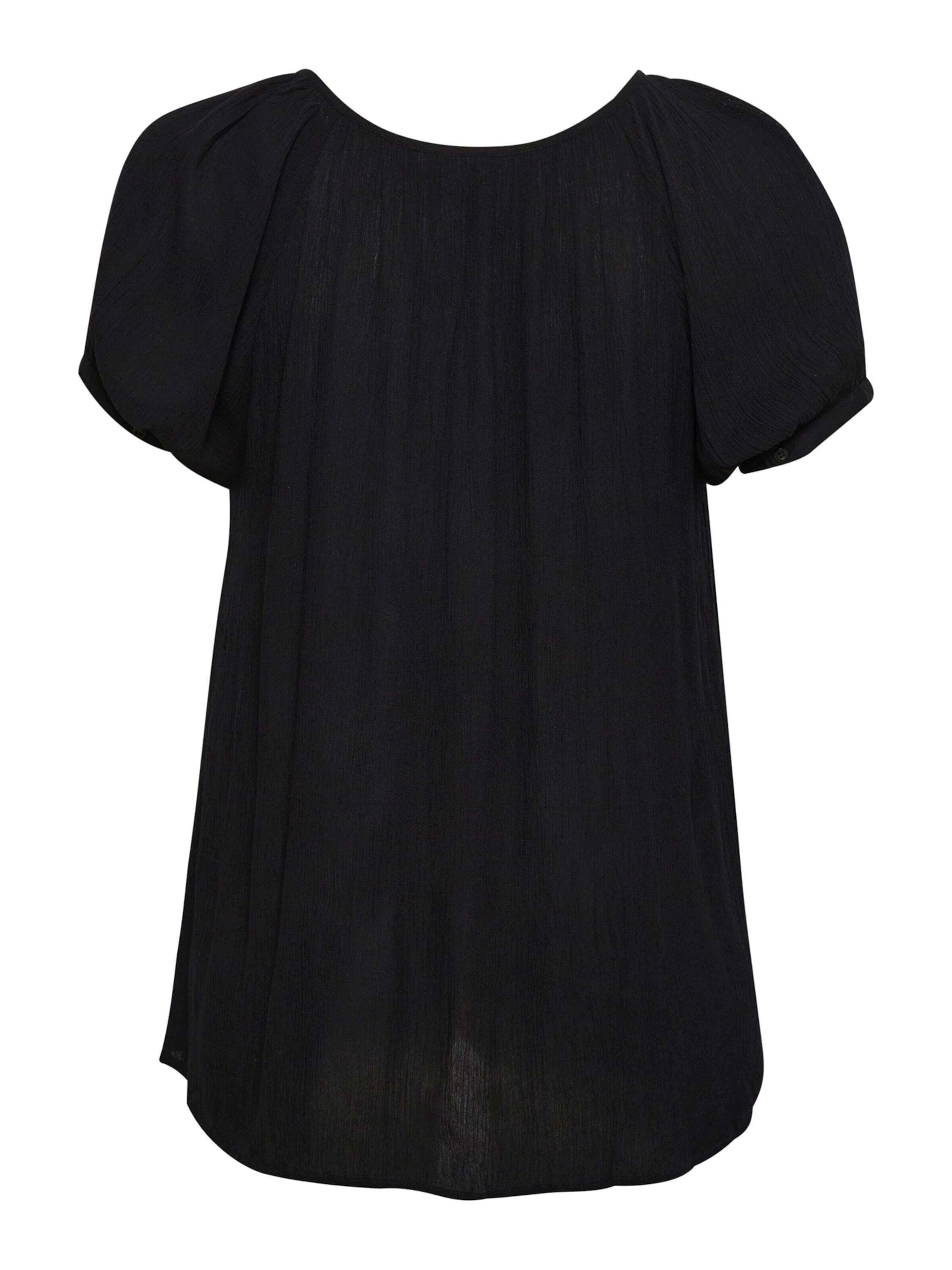 KAFFE Curve Kurzarmbluse Ami (1-tlg) Plain/ohne Details