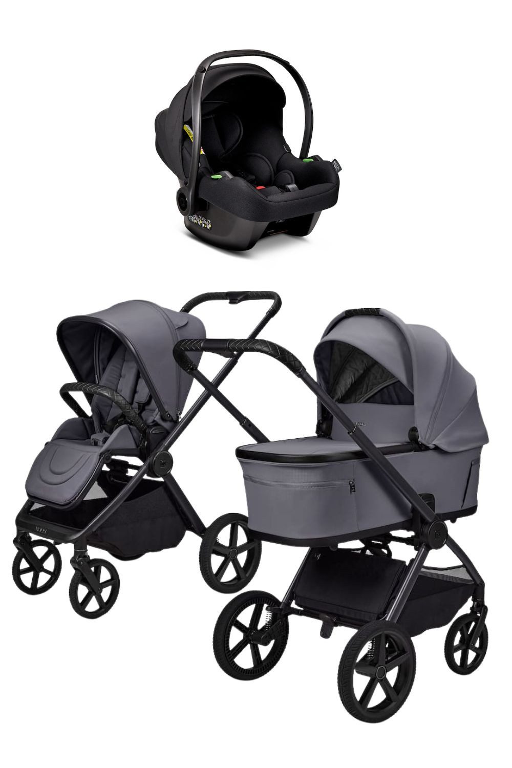 Moon Kombi-Kinderwagen Gio Fold Kombikinderwagen inkl. Cosmo 2.0