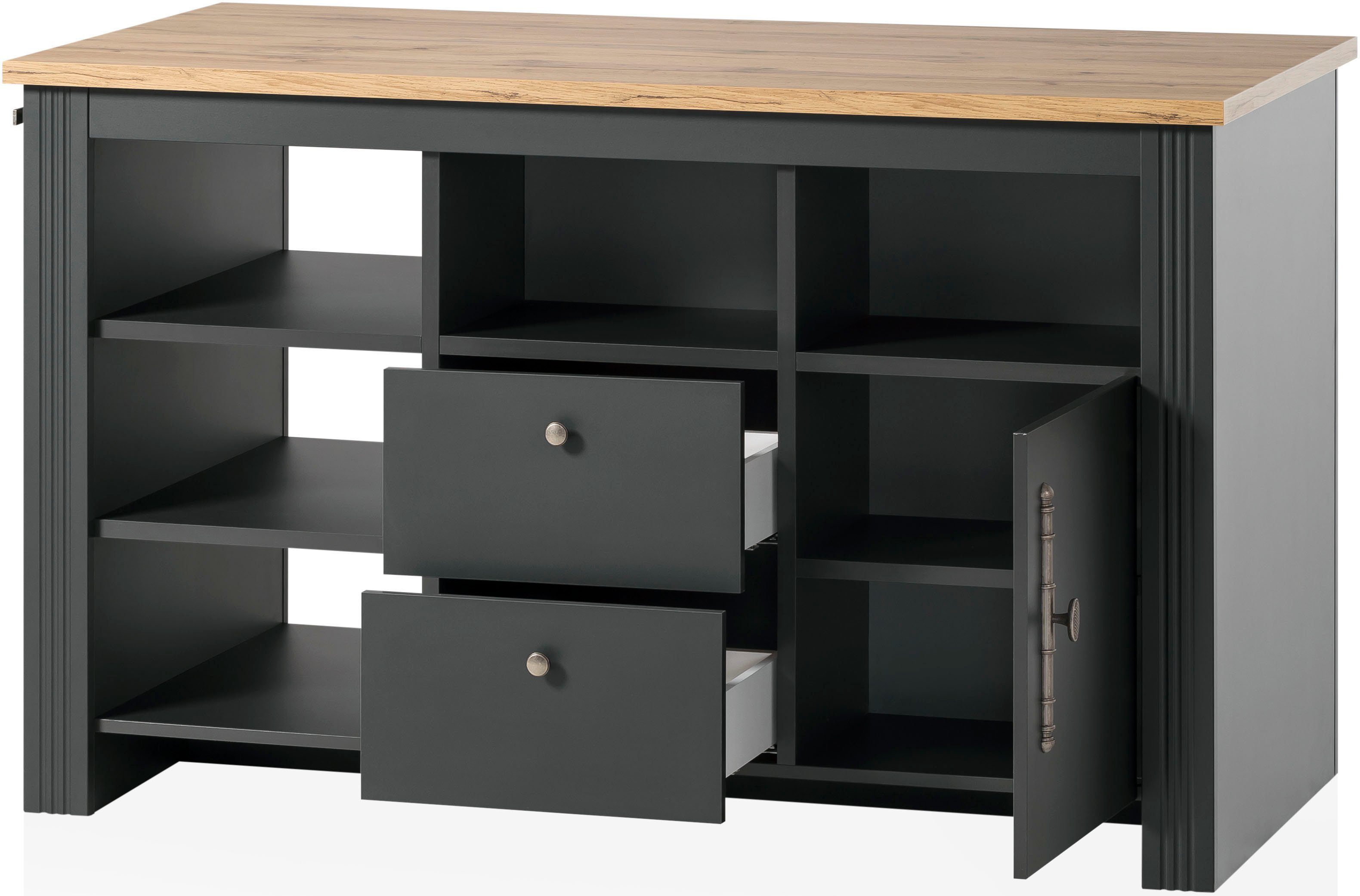 OTTO home Küche KS-Westminster, Breite 366 cm, ohne E-Geräte