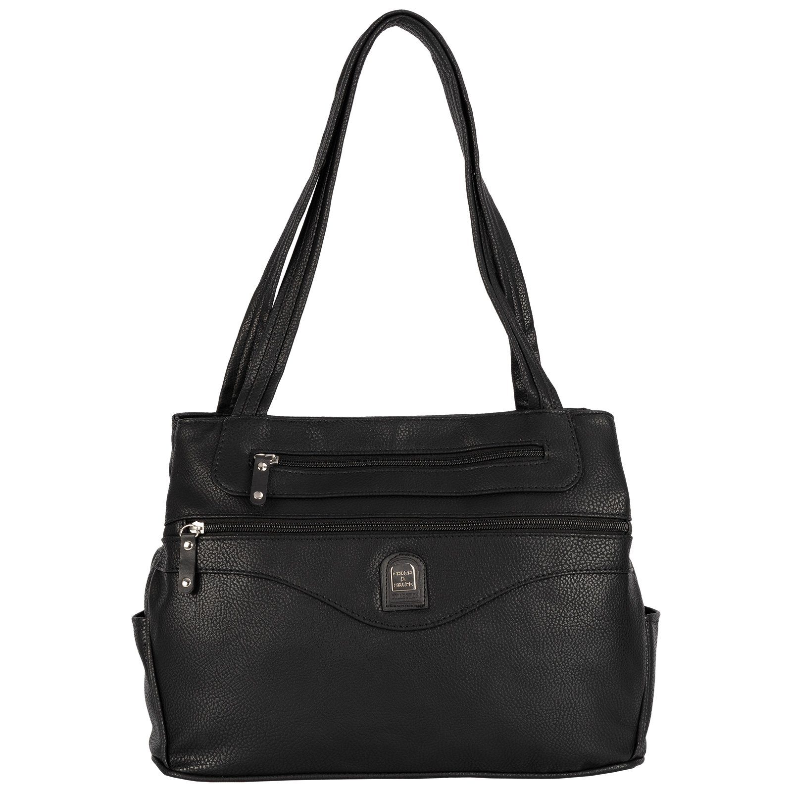 EAAKIE Umhängetasche Damen Tasche Schultertasche Umhängetasche Leder Optik Handtasche, als Schultertasche,Shopper,Handtasche tragbar – Bild 3 von 5