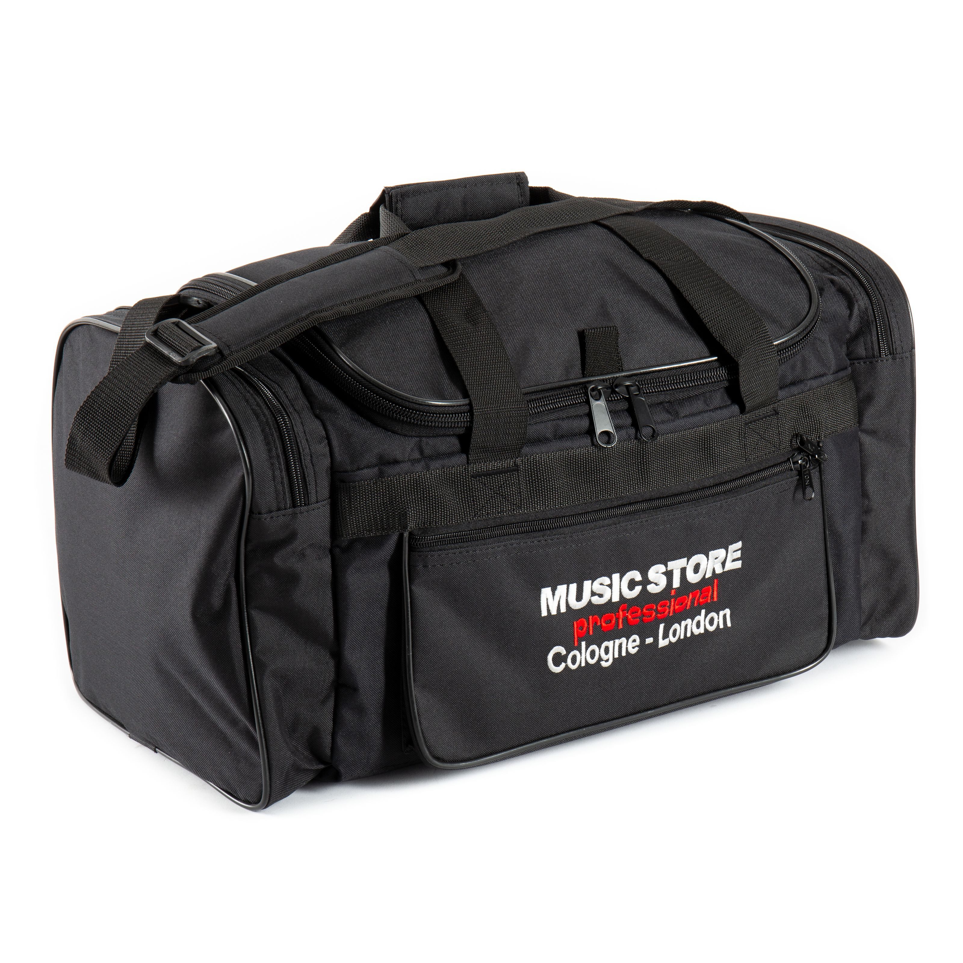 MUSIC STORE Aufbewahrungstasche (MSTBB Robuste Nylon Drum Reisetasche 50x30cm mit Schultergurt Außentaschen Spritzwasser-resistent Ideal für Wochenend-Trips Zubehörtransport, Bags und Cases, Sonstige Bags), MSTBB, Nylon Drum Reisetasche, Schultergurt, Spritzwasser-resistent