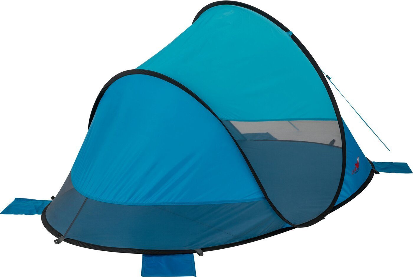 McKINLEY Strandmuschel Strandmuschel BORA UV50 BLUE LIGHT/BLUE PETR, Personen: 2