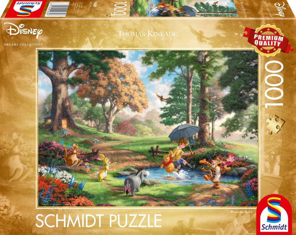 Puzzle Disney Dreams Collection - Winnie The Pooh, Thomas Kinkade Studios