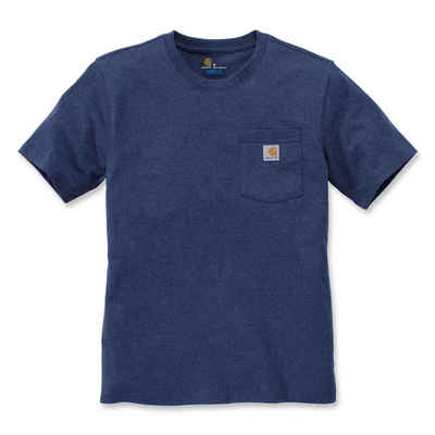 Carhartt Print-Shirt »Carhartt Herren T-Shirt Relaxed Fit Heavyweight Short-Sleeve Pocket«