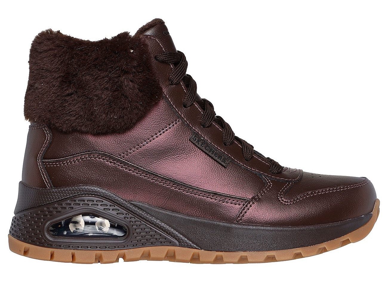 Skechers UNO RUGGED - GALACTIC HEIGHTS Winterboots Schnürboots, Sneaker mit Keilabsatz