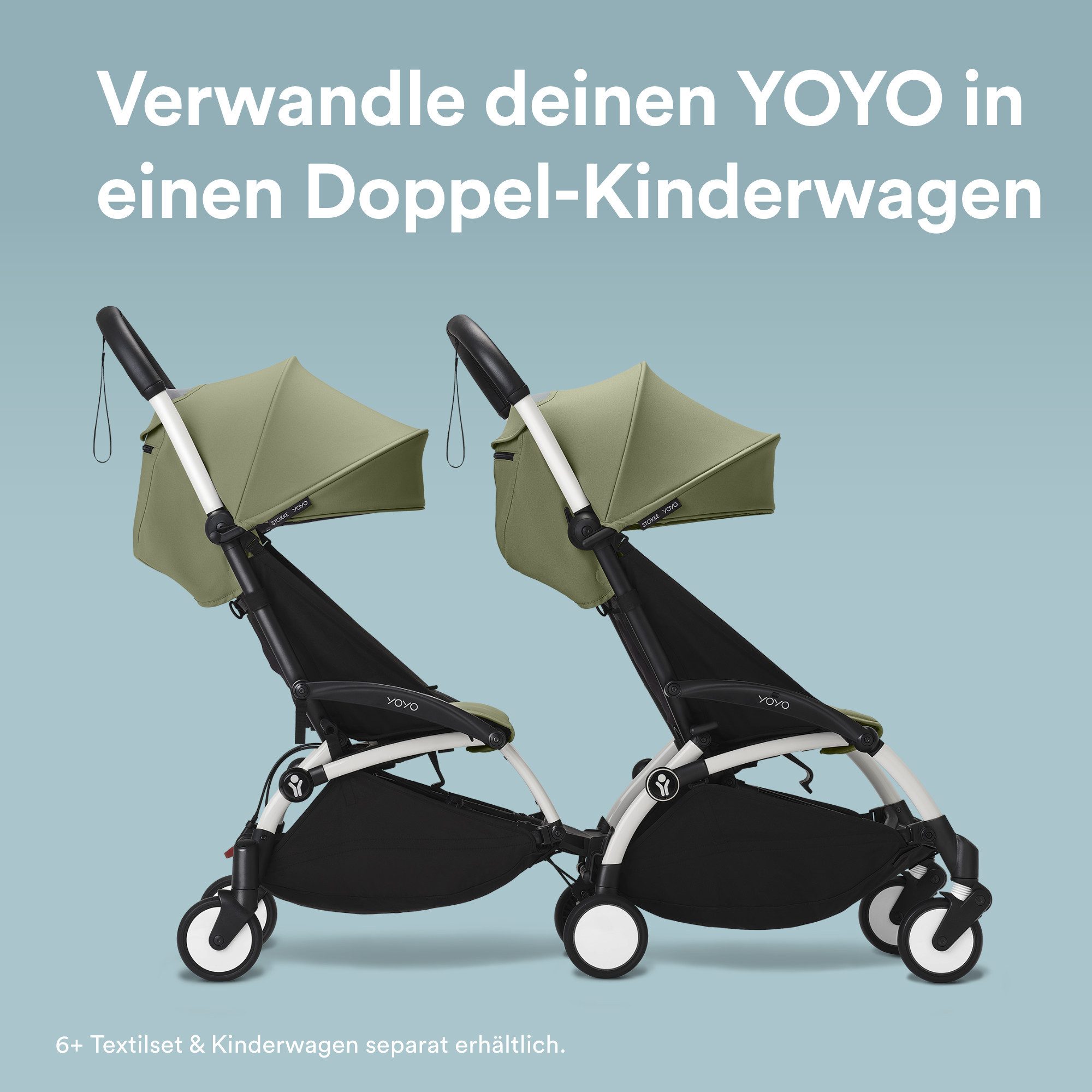 Stokke Kinderwagen-Adapter YOYO® connect - White