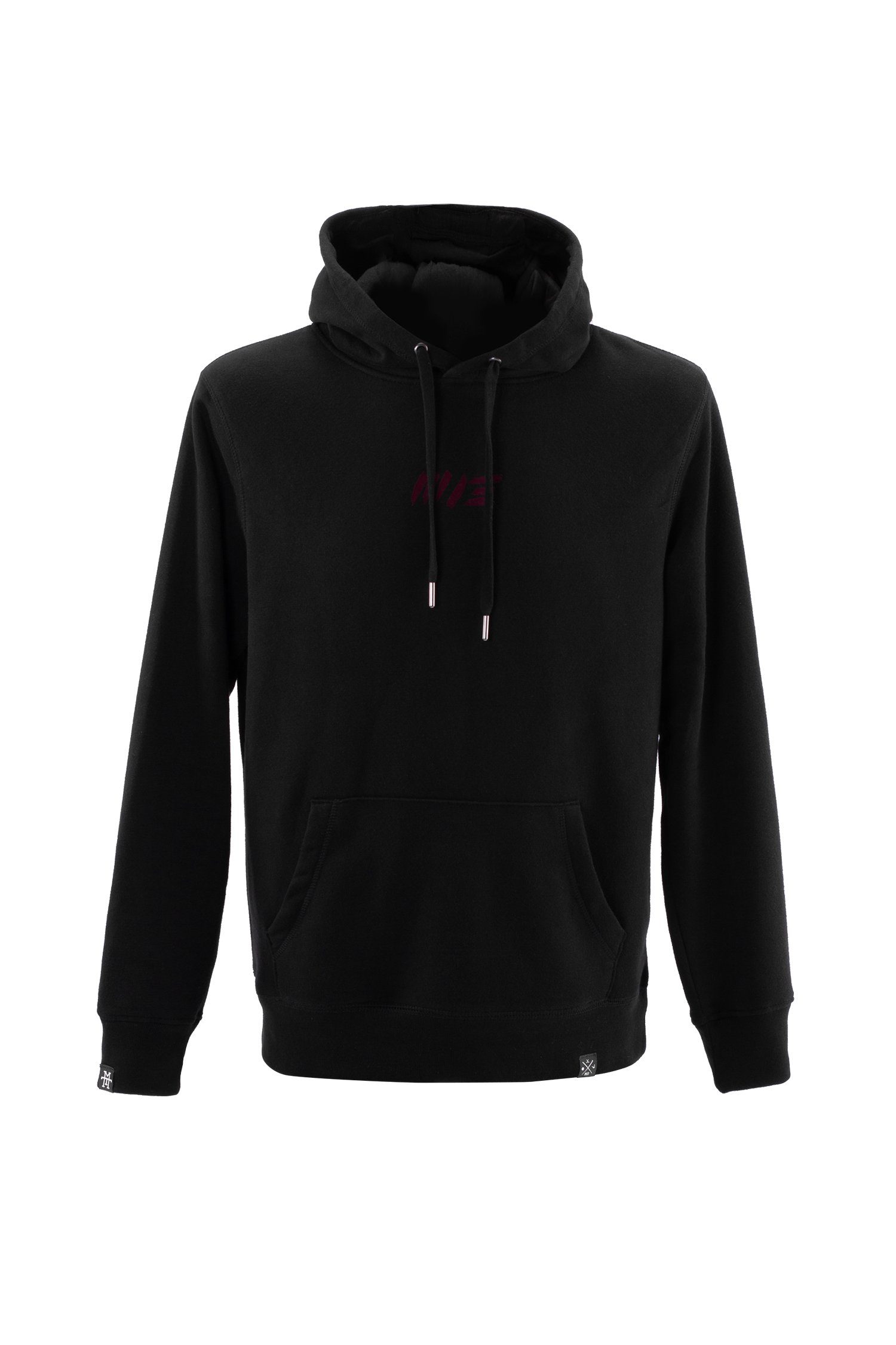 Sweater Bully - Manufaktur13 Hoodie Metallkordeln Kapuzenpullover Black Hooded mit M13