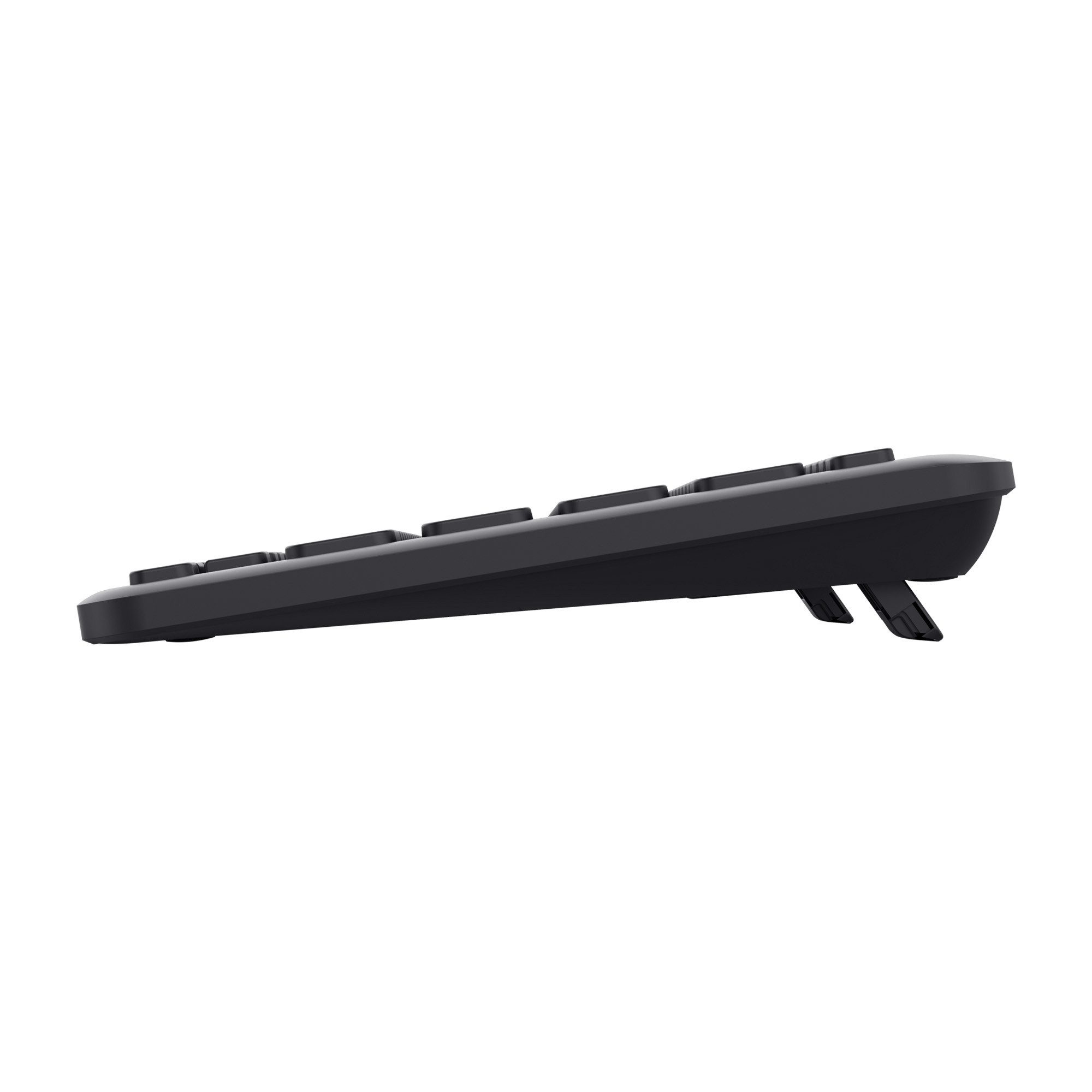 Trust Lyra Compact Tastatur kabellos Bluetooth für PC Tablet Smartphone Wireless-Tastatur