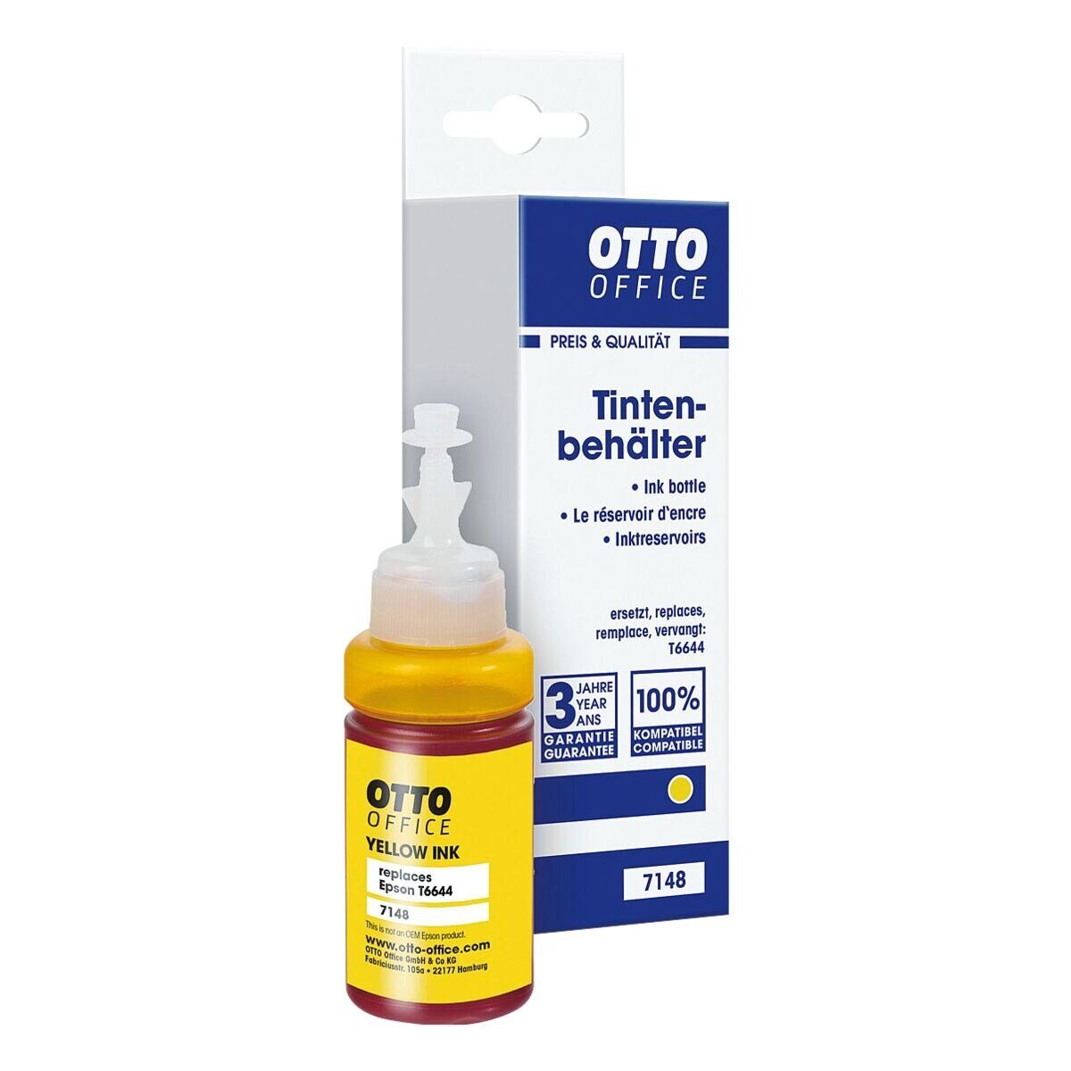 Otto Office Office T6644 Tintenpatrone »T6644«, gelb) Epson (ersetzt