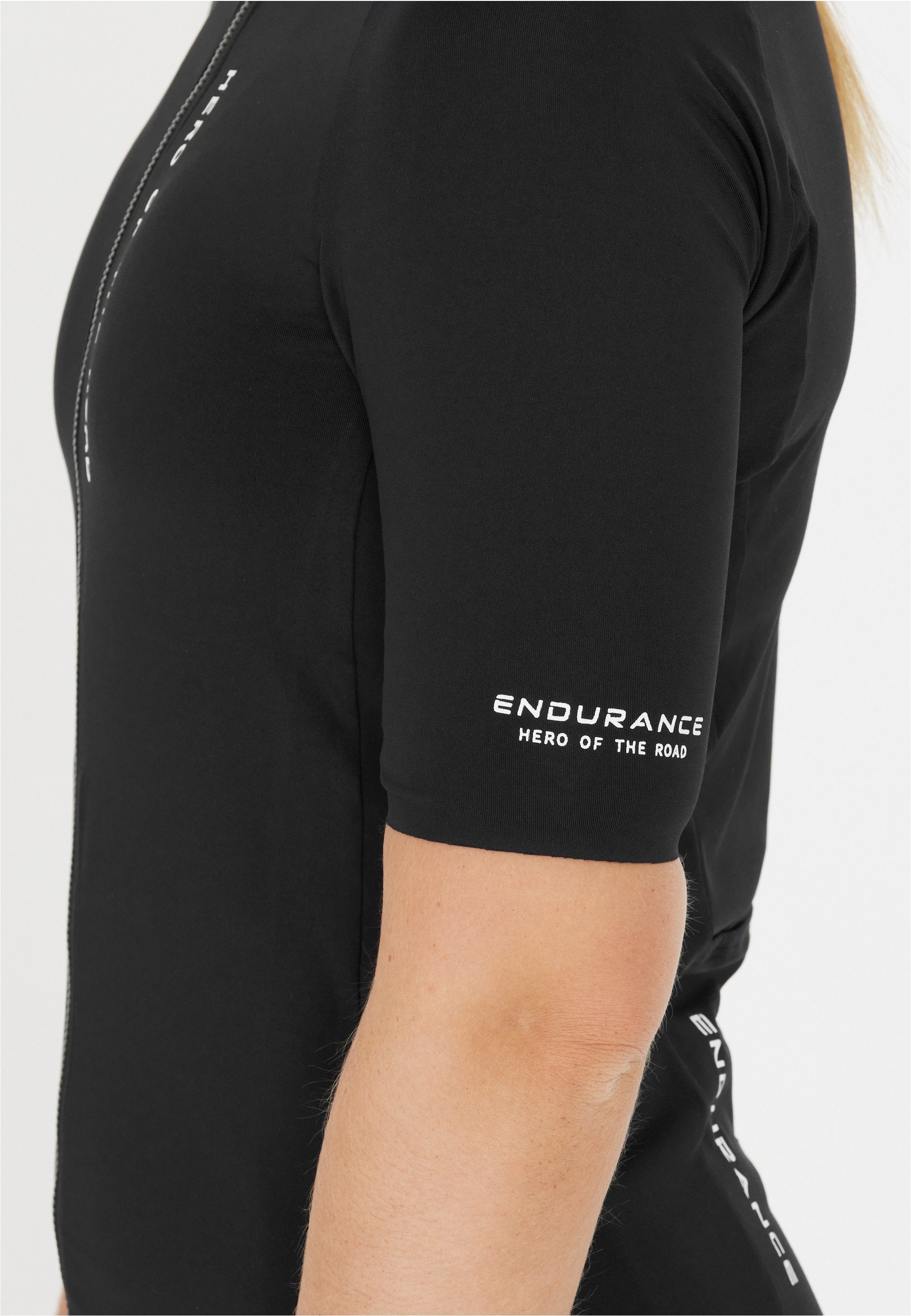 ENDURANCE Funktionsshirt Paxton im kurzärmligen Design mit Vollreißverschluss