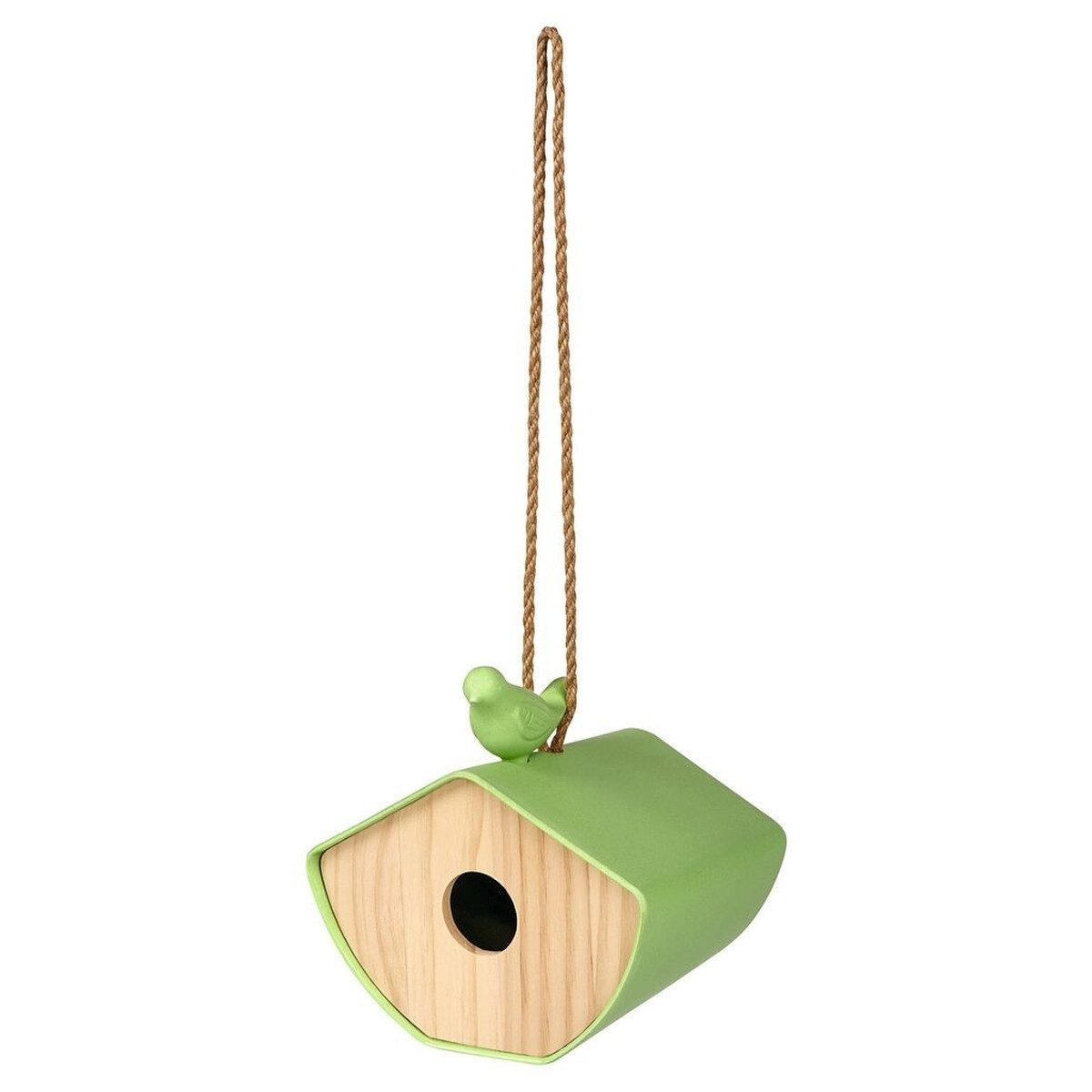 Moses. Verlag Vogelhaus Vogelhäuschen aus Holz & Bambus mit Aufhängung für Garten