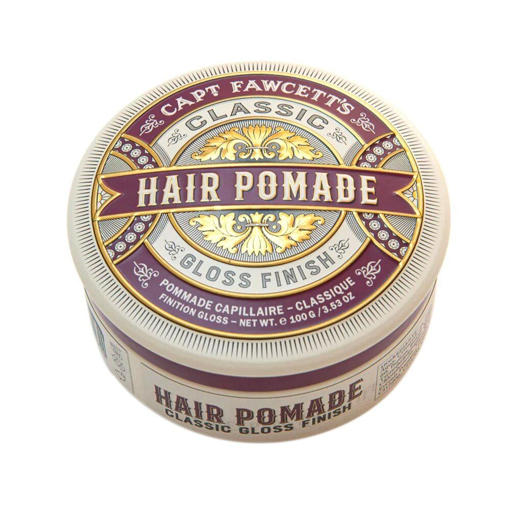 Captain Fawcett Haarpflege-Set Shiny hair pomade Classic (Hair Pomade) 100 g